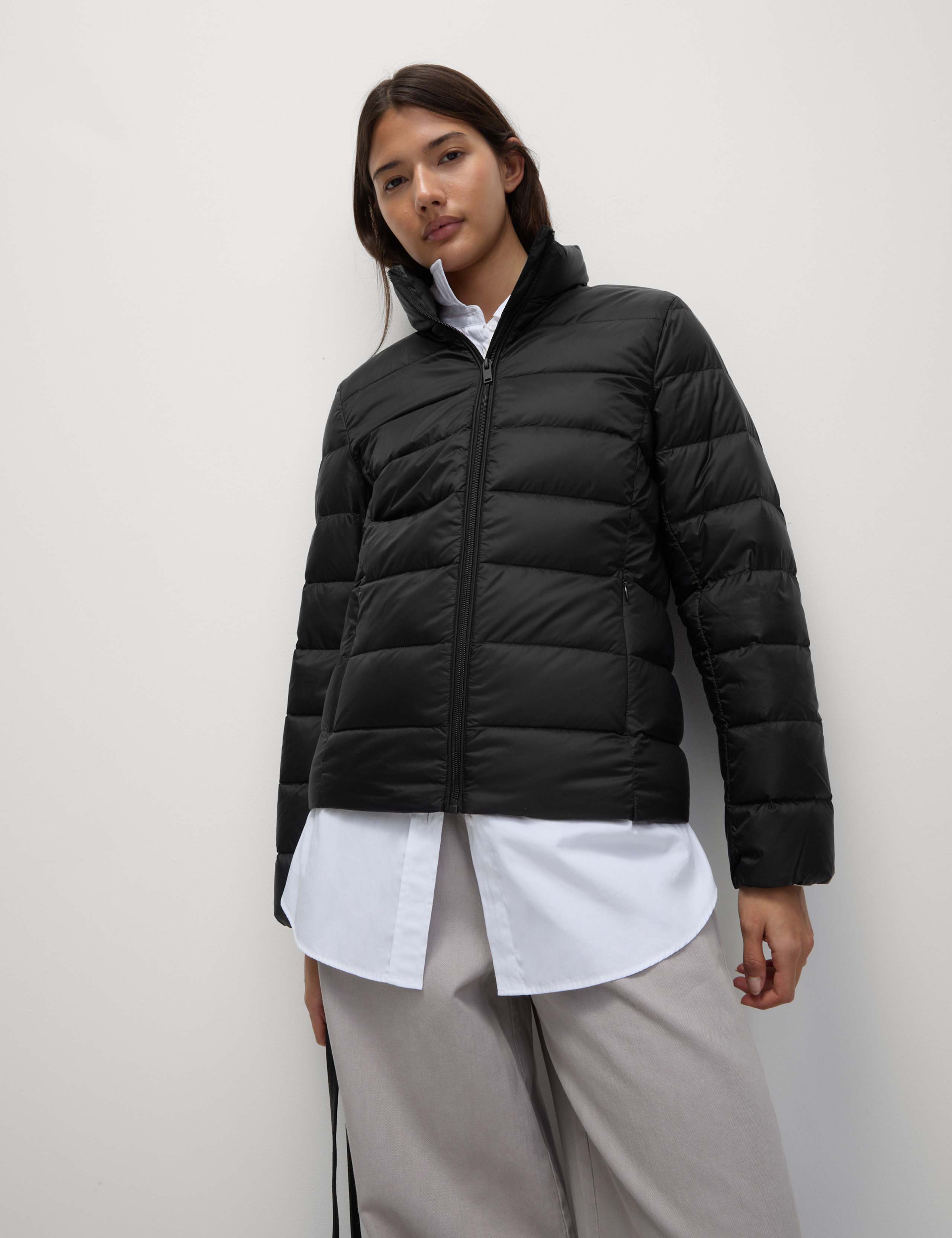 Petite Feather & Down Packaway Puffer Jacket 6 of 7
