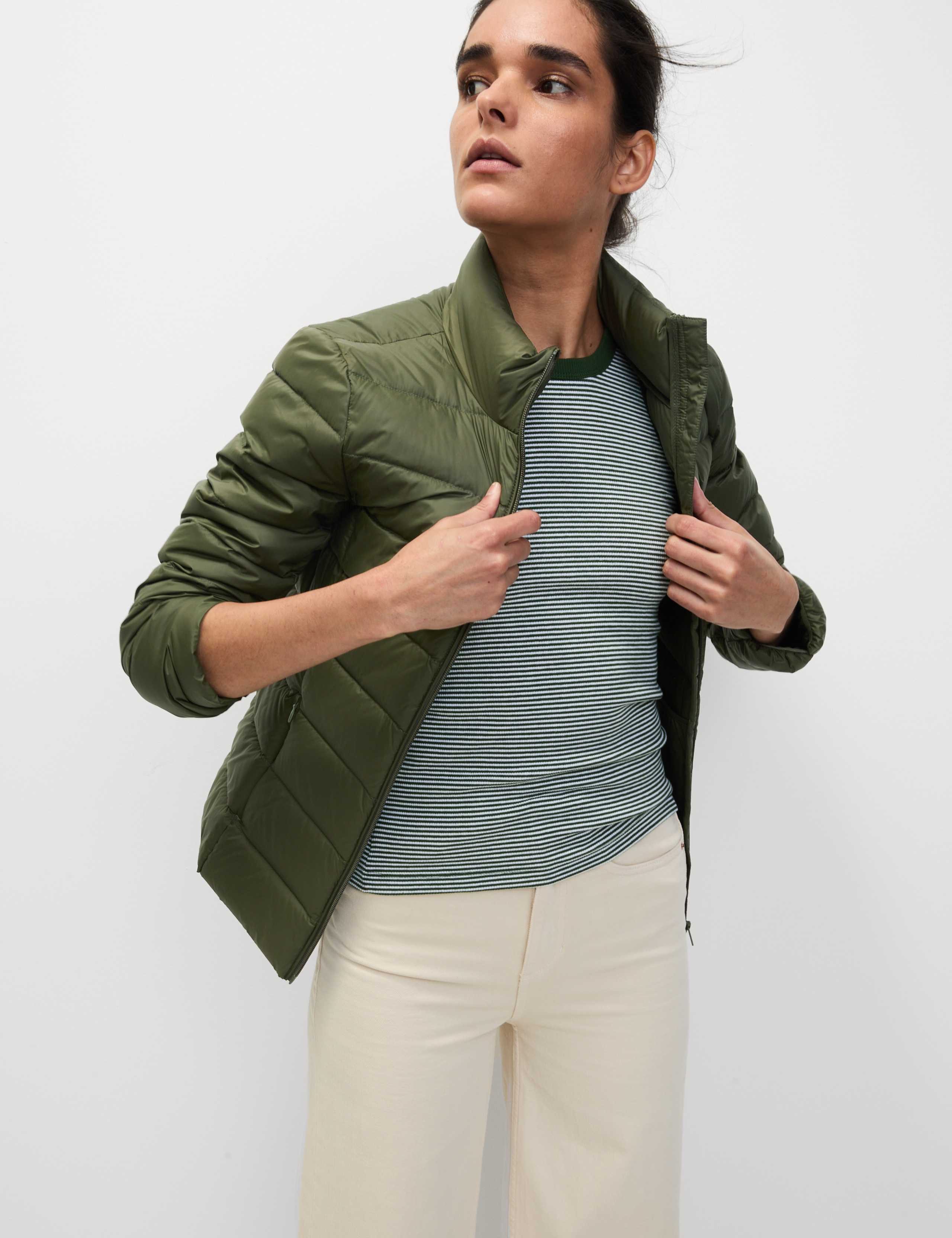 Feather & Down Quilted Packaway Puffer Jacket 5 of 7