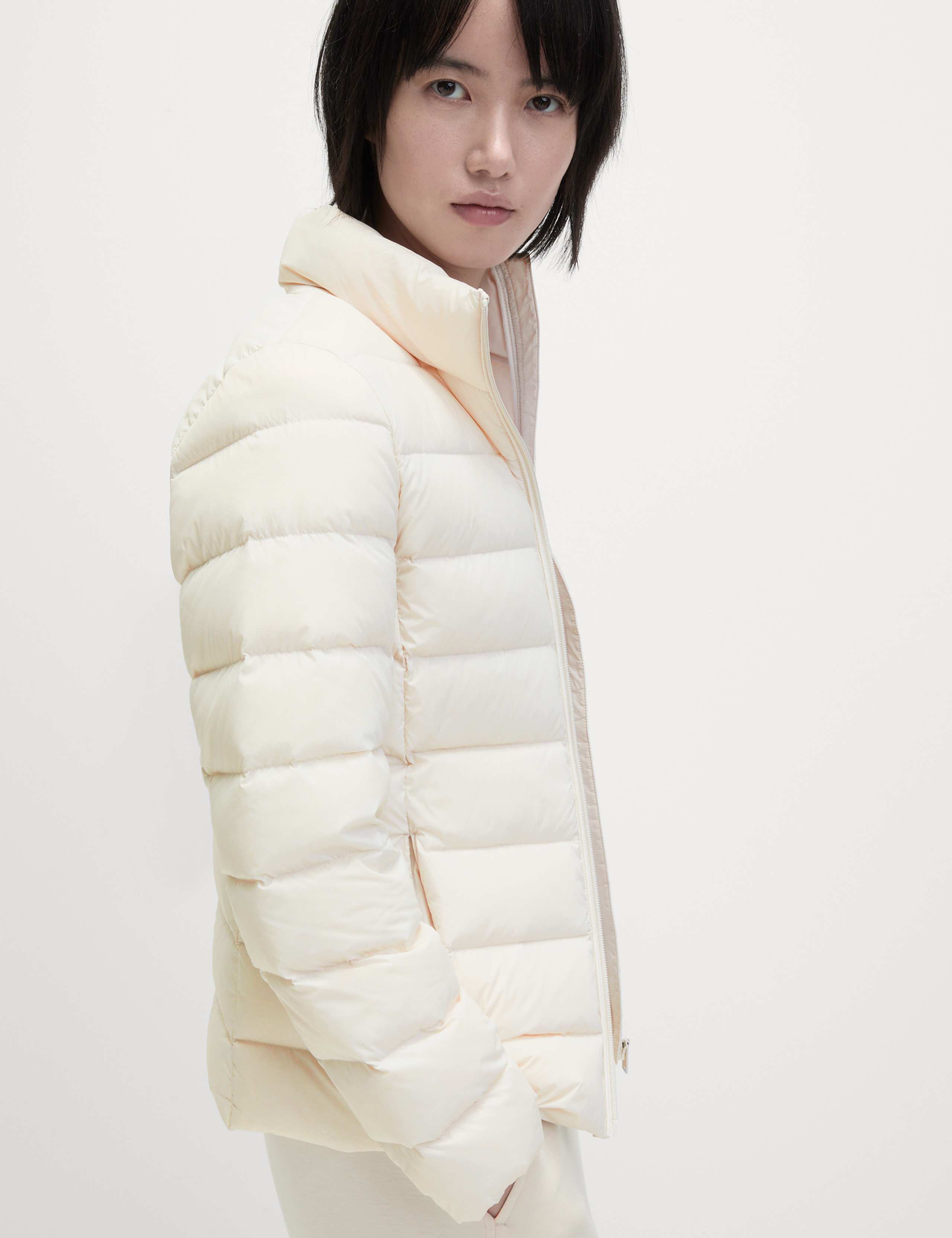 Feather & Down Quilted Packaway Puffer Jacket 6 of 8