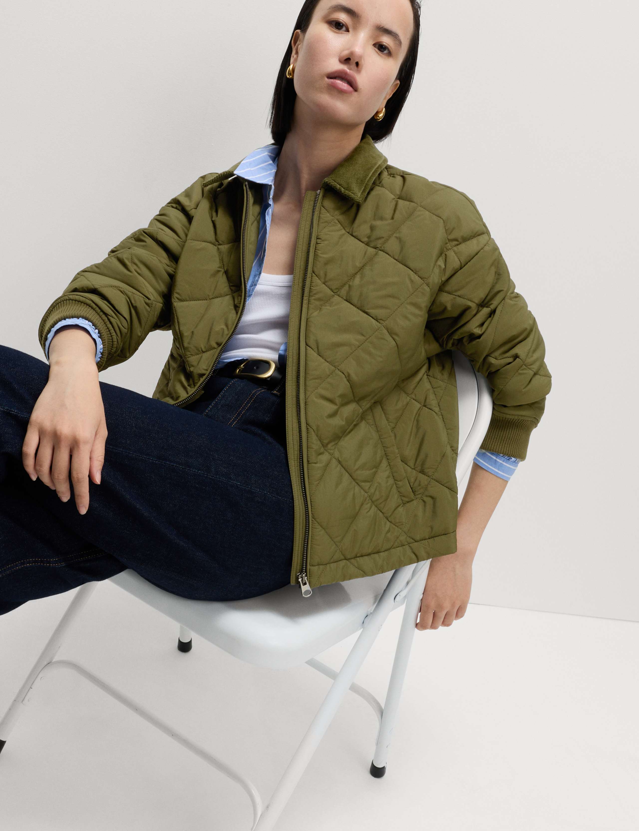 Thermowarmth™ Quilted Collared Jacket 4 of 7