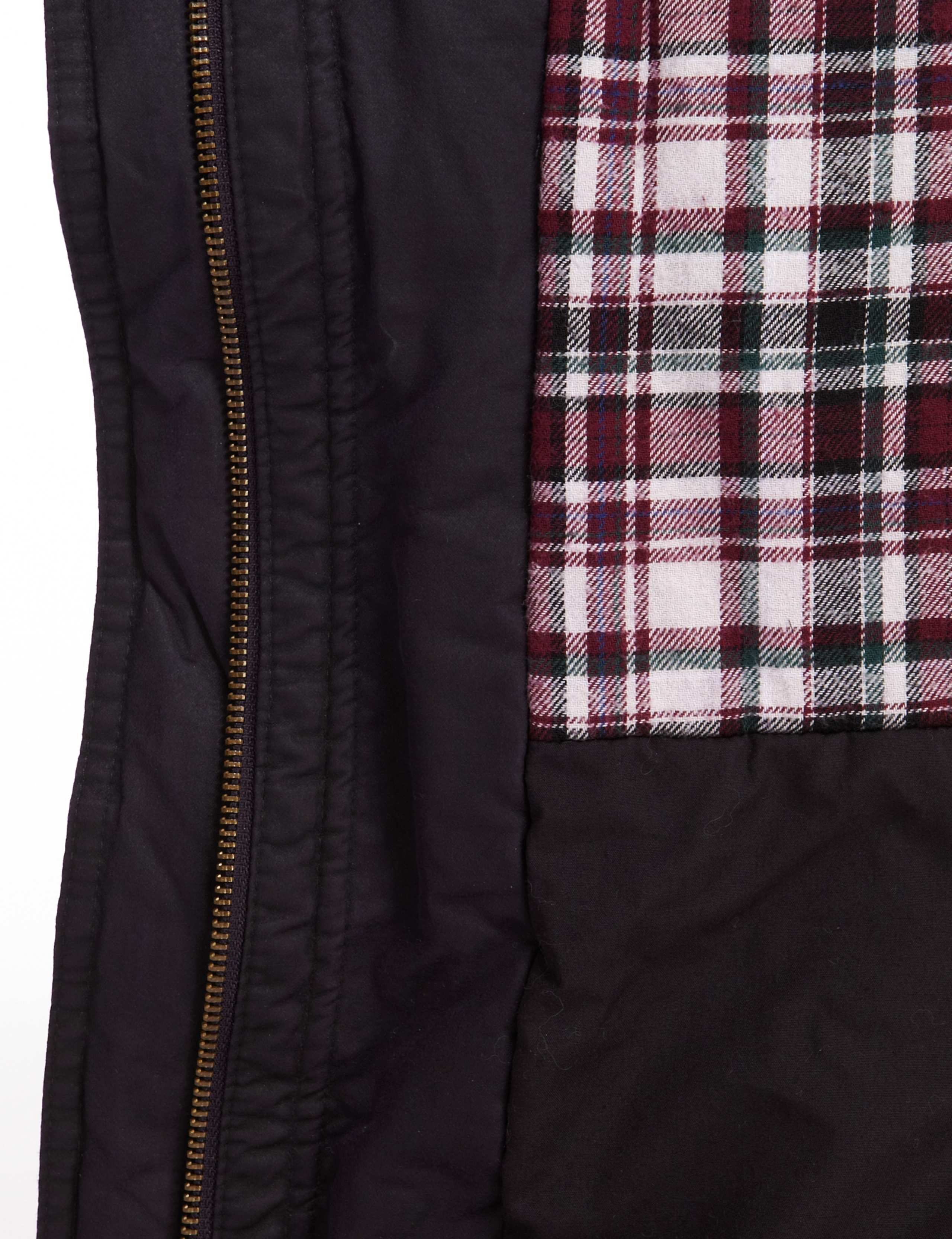 4 Pockets Faux Fur Trim Waxed Parka 6 of 6