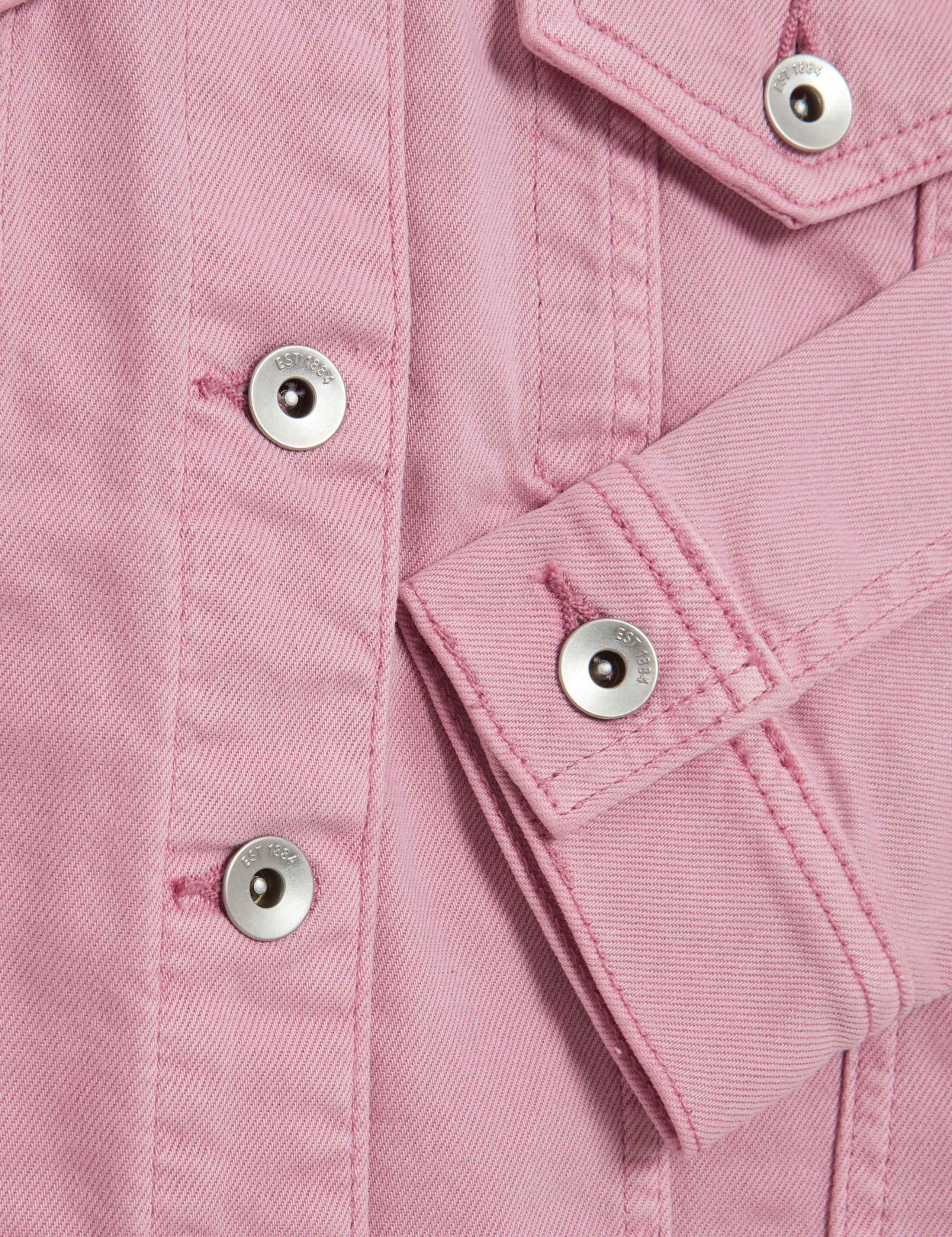 Cotton Rich Denim Jacket with Stretch 5 of 5