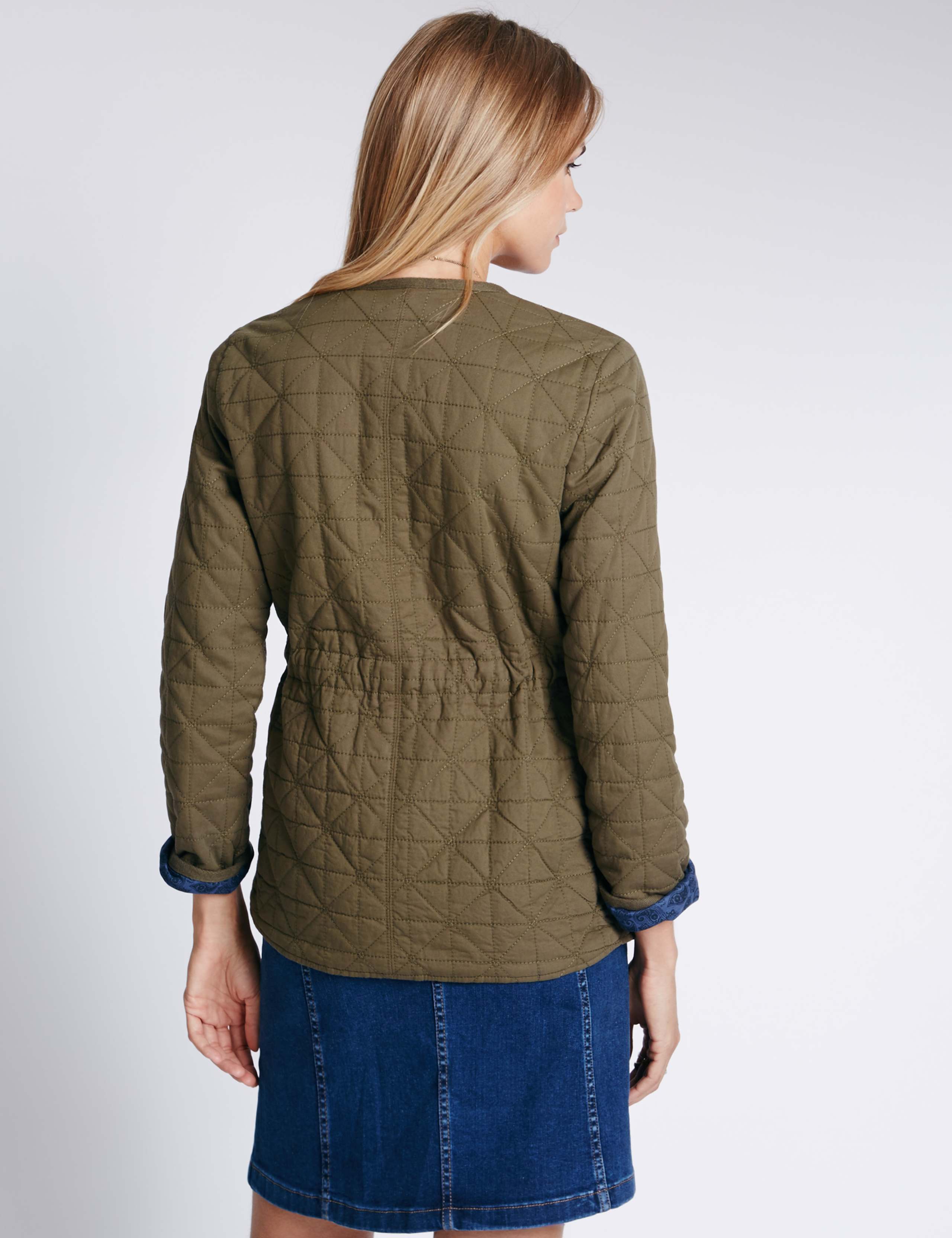 Pure Cotton Quilted Jacket 3 of 3