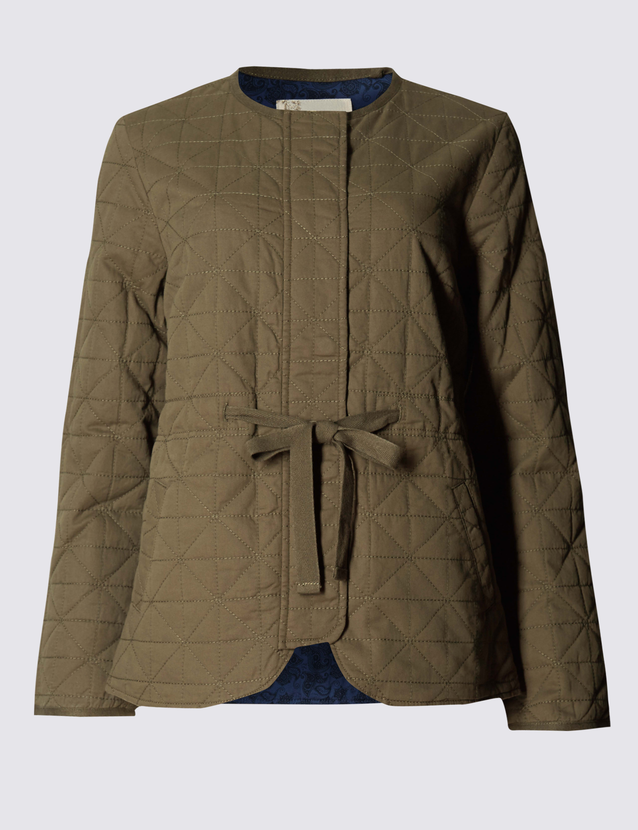 Pure Cotton Quilted Jacket 2 of 3