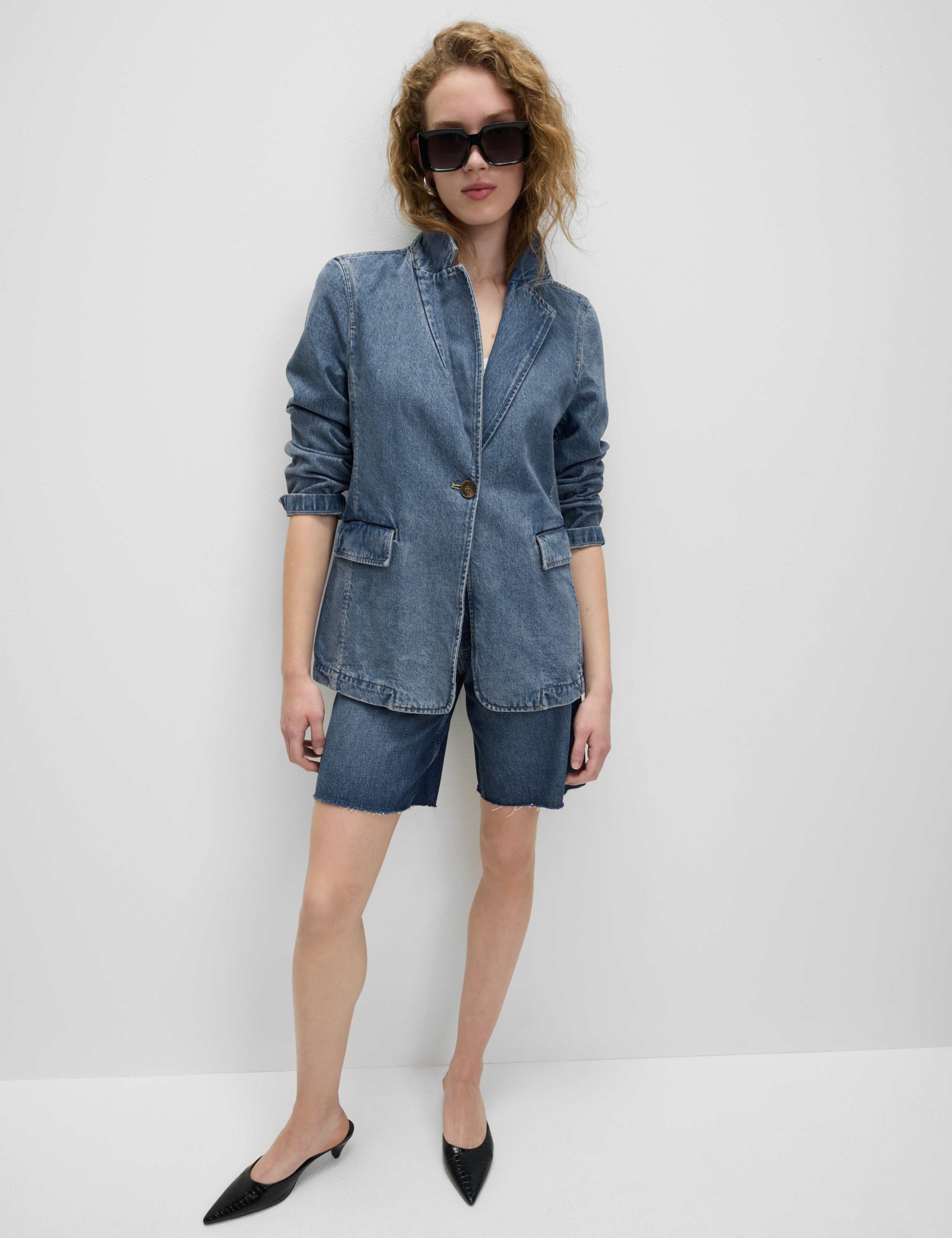 Denim Blazer 3 of 6