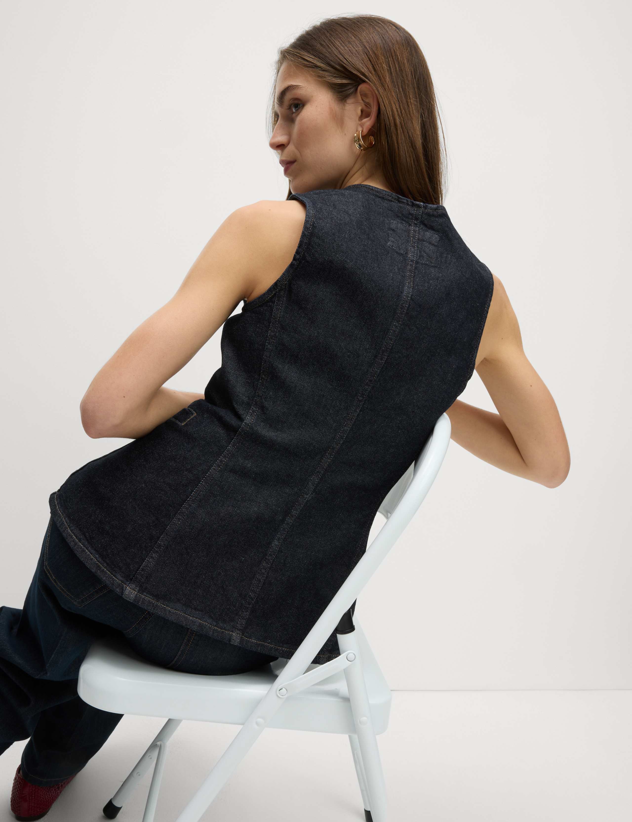Denim Waistcoat 4 of 6