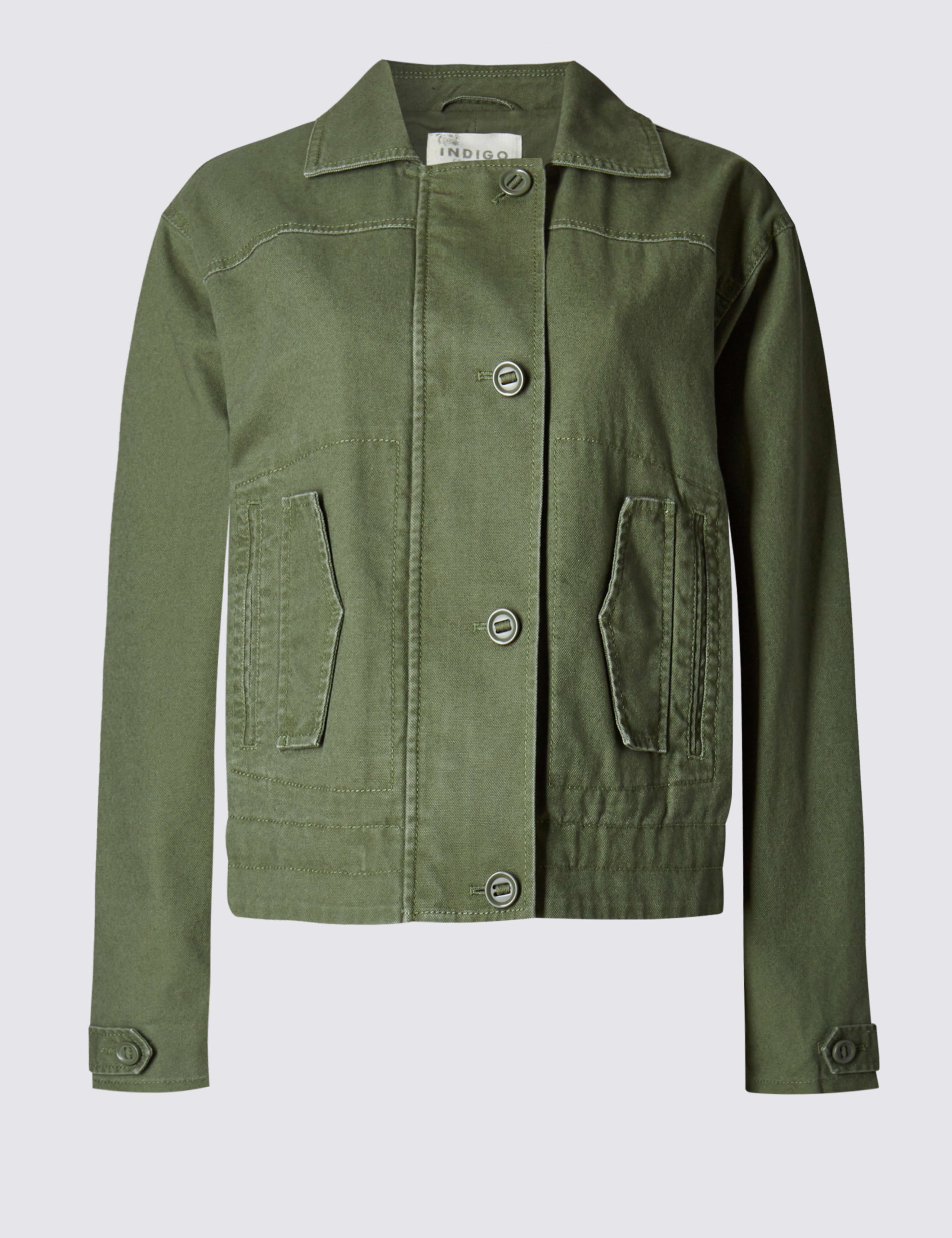 Pure Cotton Utility Jacket 2 of 4