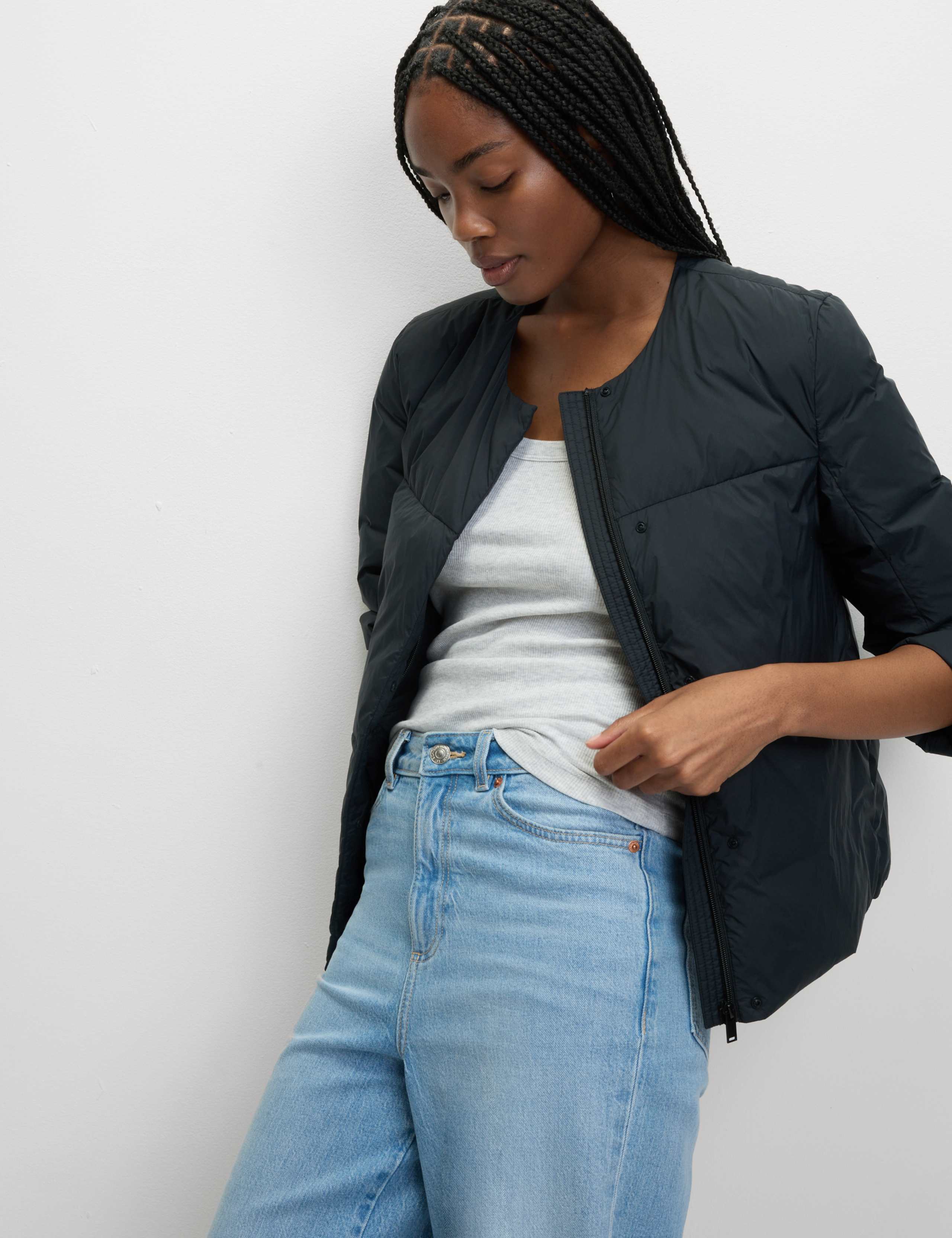 Feather & Down Padded Liner Jacket 1 of 7