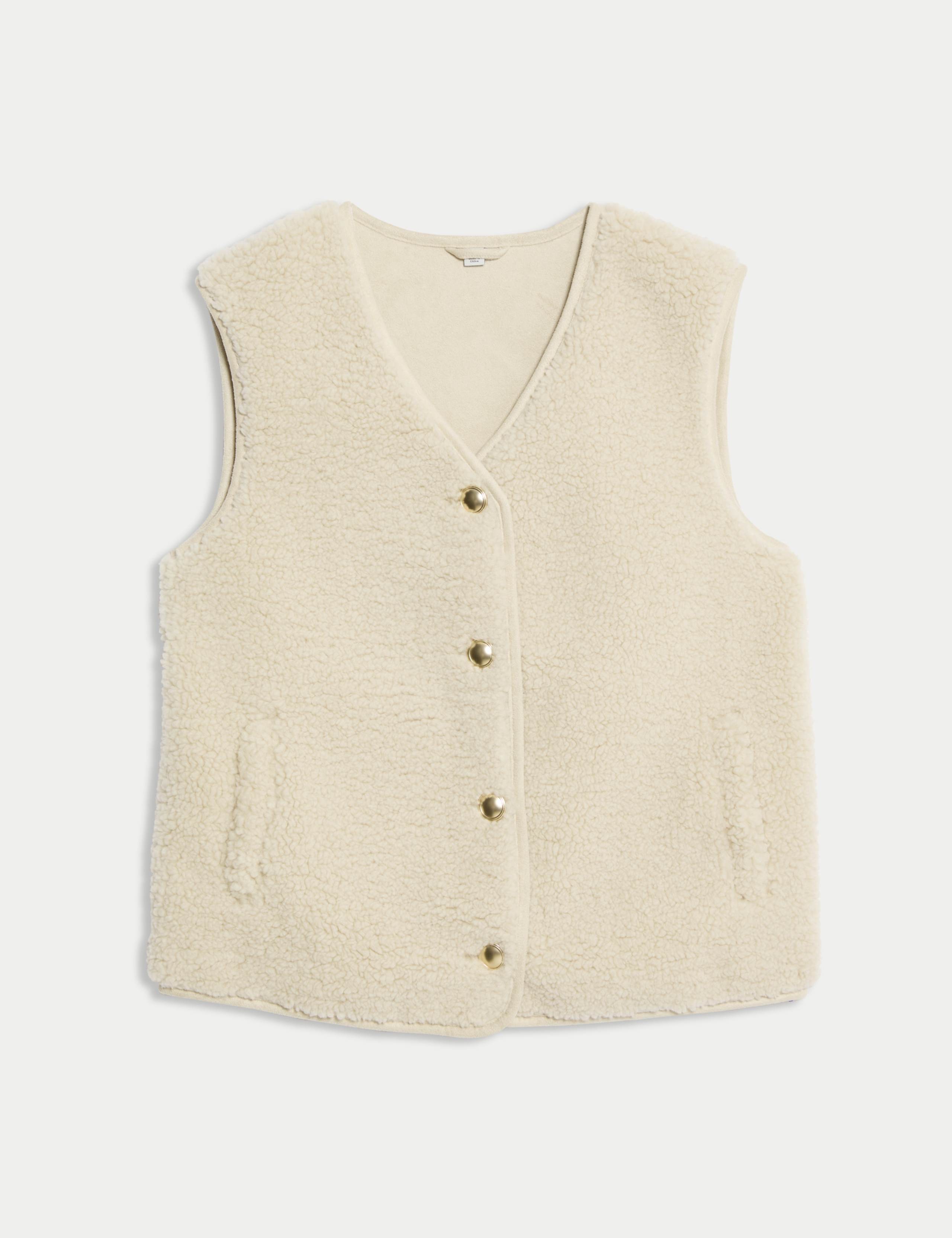 Borg Button Through Gilet 2 of 6