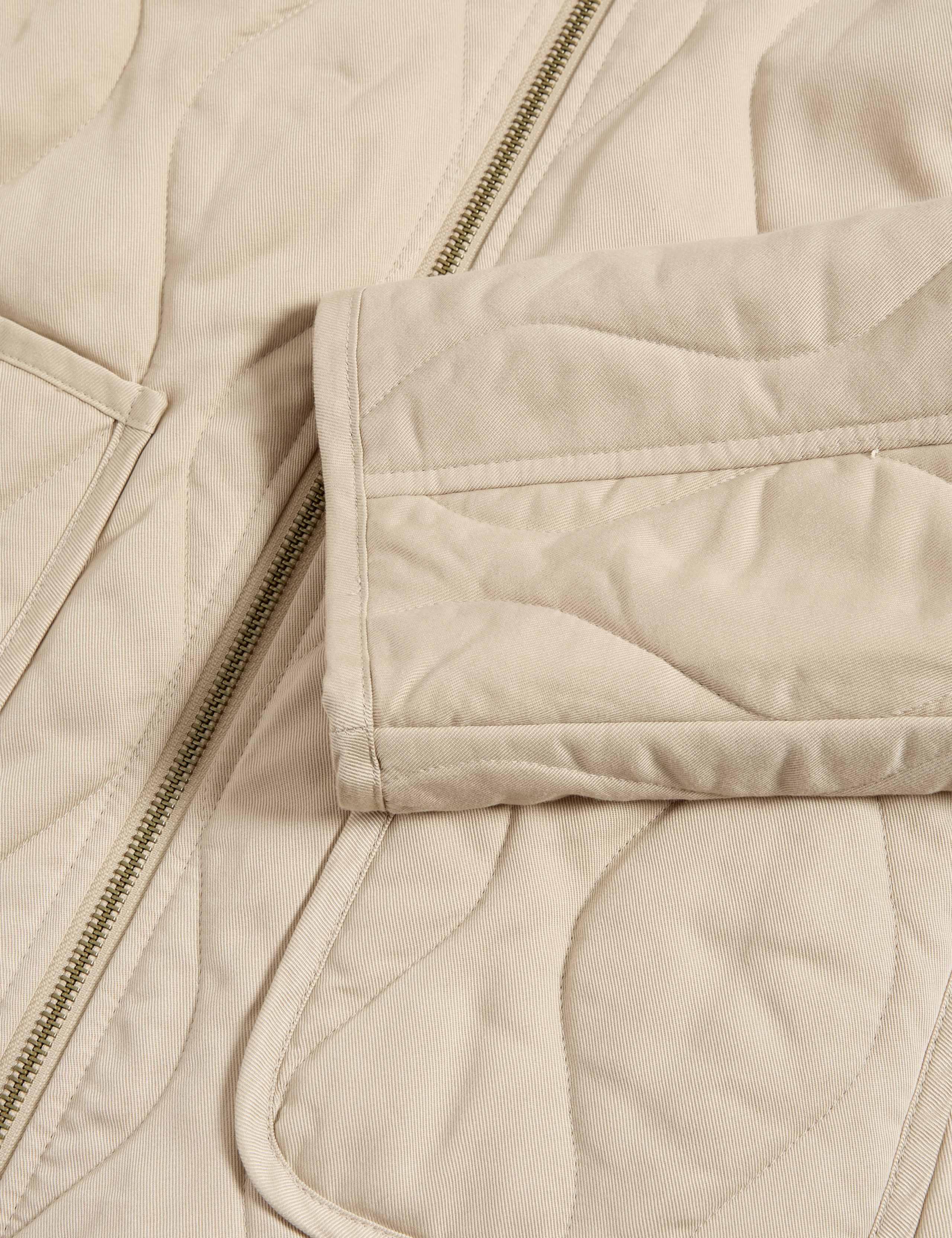 Quilted Funnel Neck Jacket 7 of 7