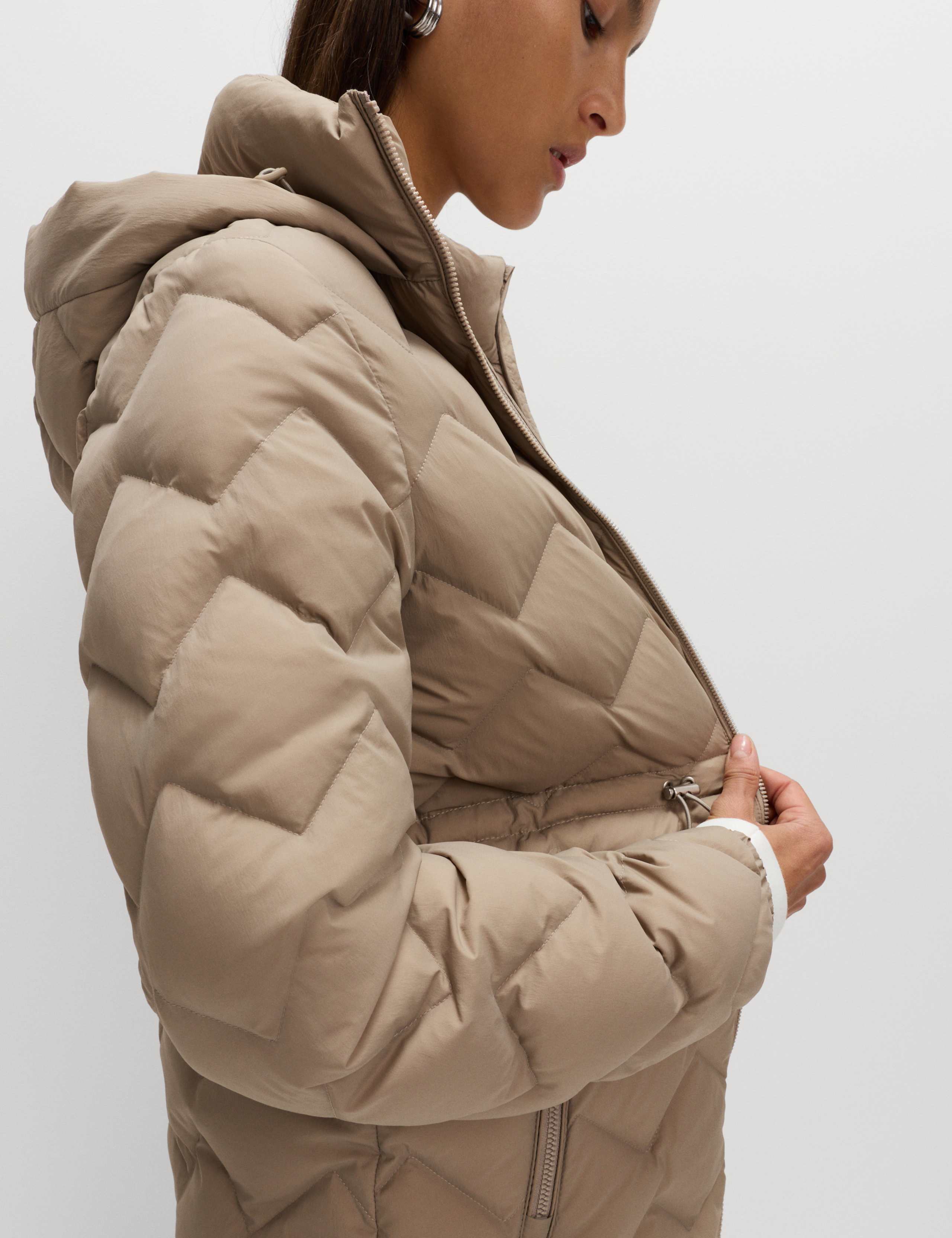 Feather & Down Zig Zag Quilted Jacket 3 of 8