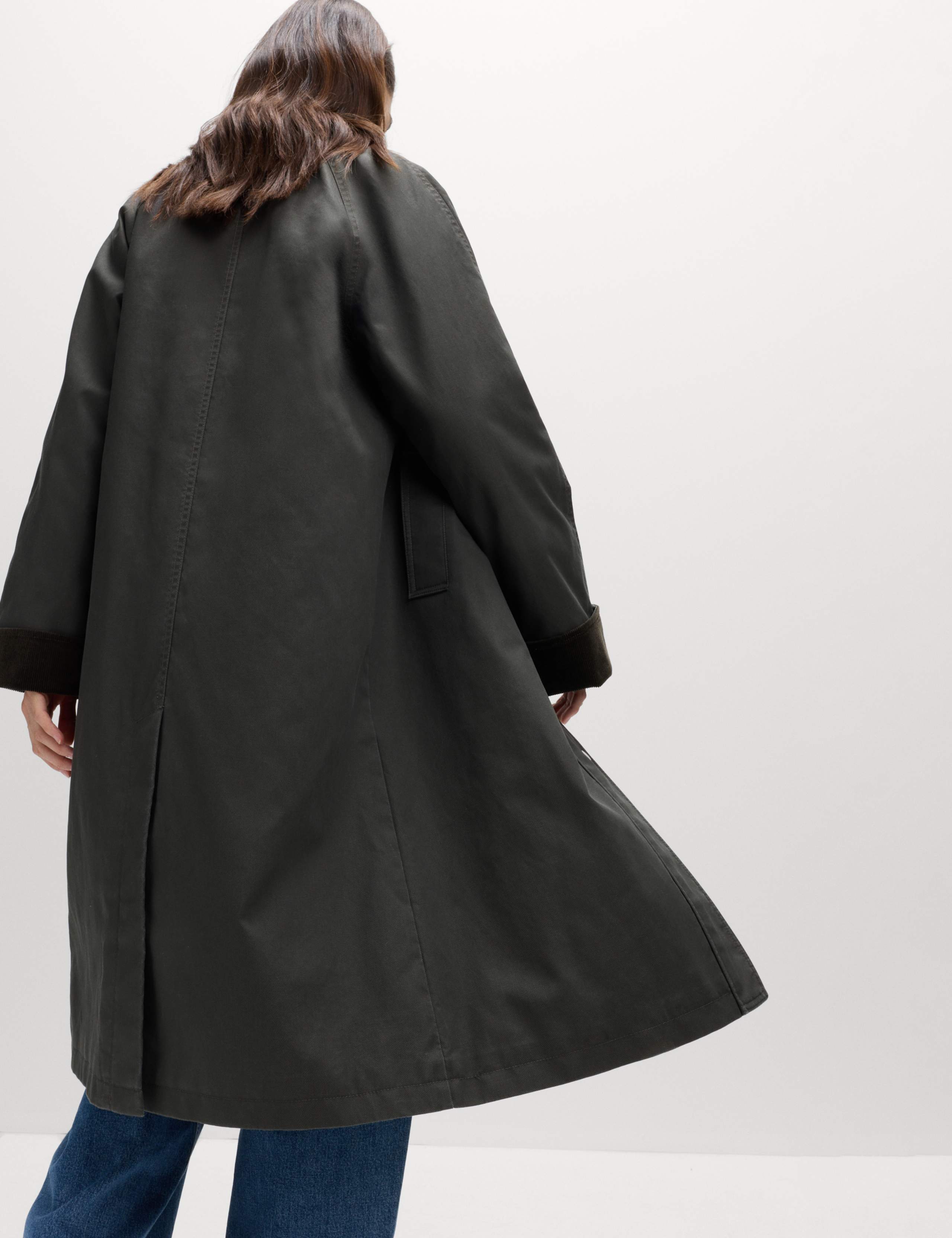 Cotton Rich Collared Utility Car Coat 5 of 7