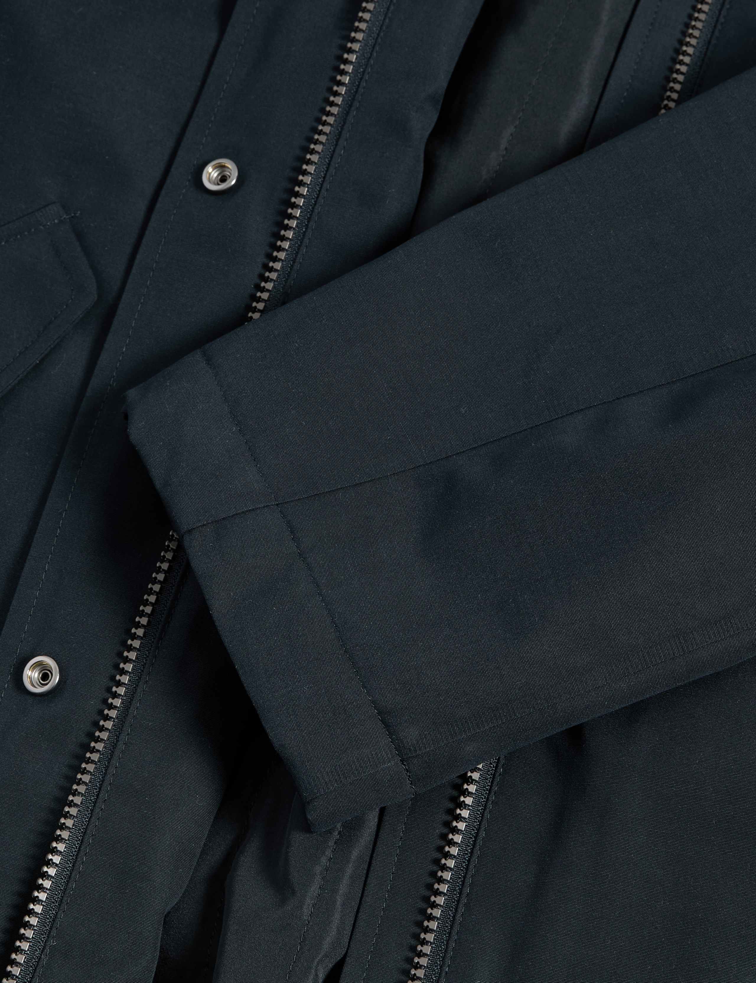 Hooded Longline Rain Jacket 8 of 8
