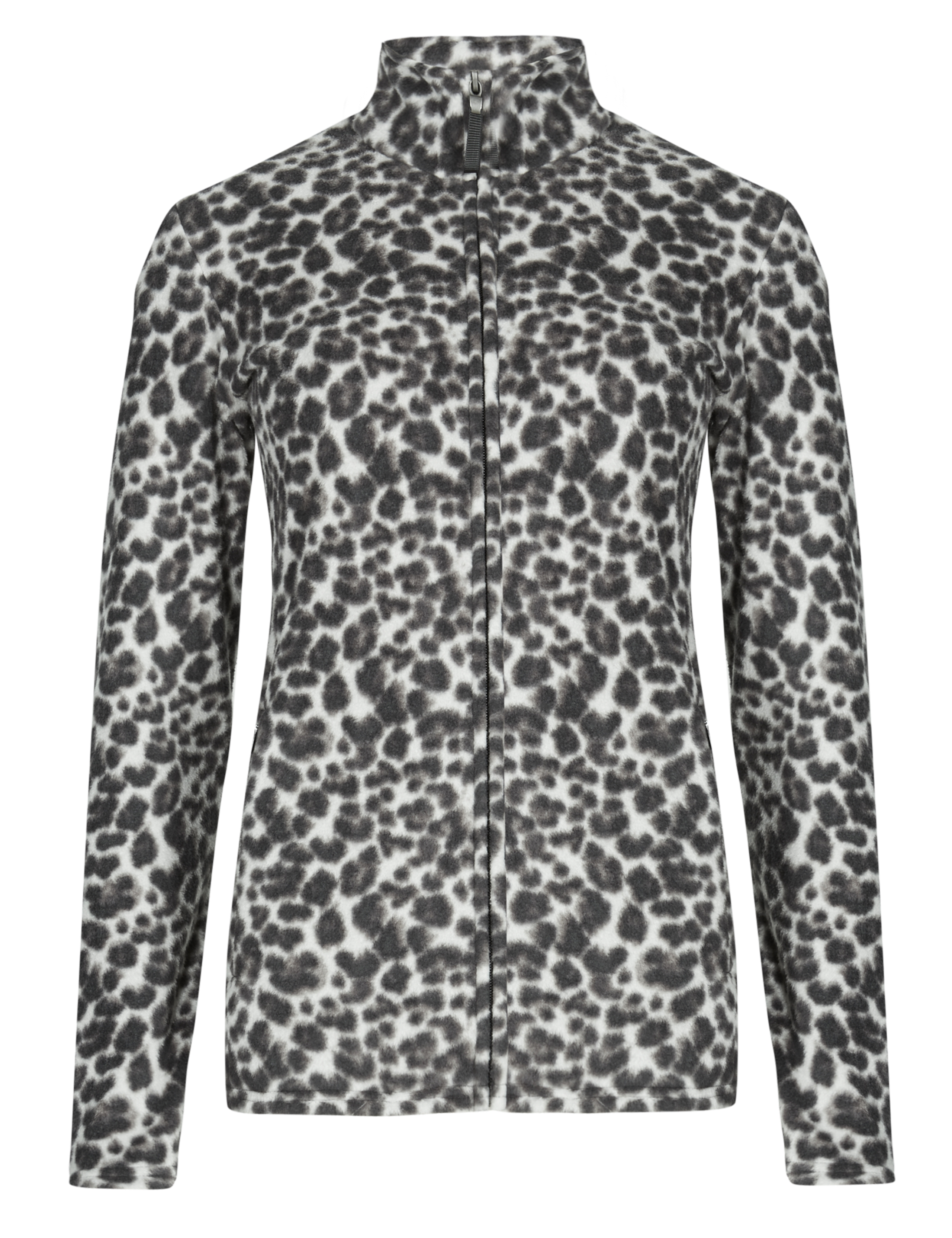 Anti Bobble Long Sleeve Animal Print Fleece Jacket 2 of 4