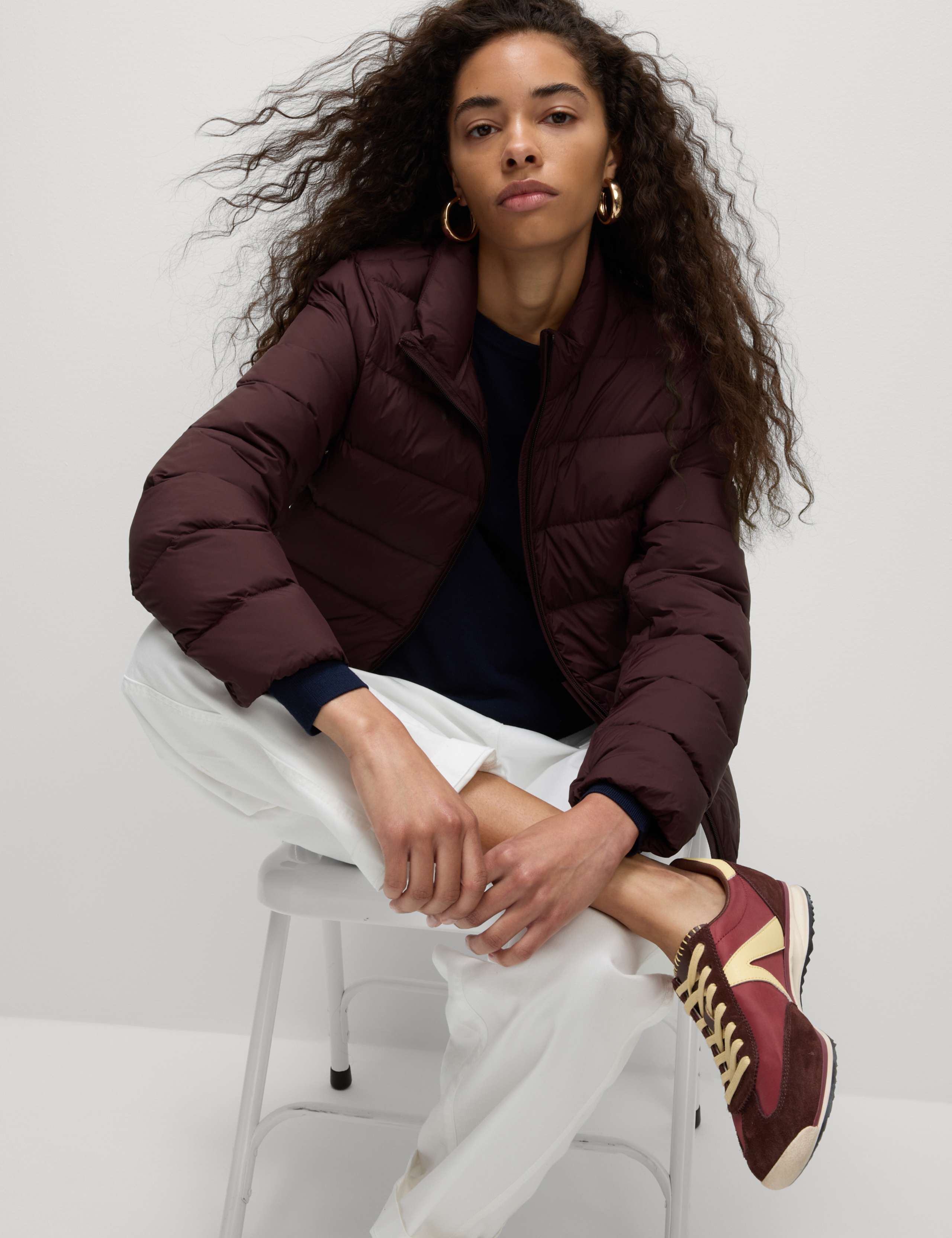 Feather & Down Packaway Puffer Jacket 3 of 6