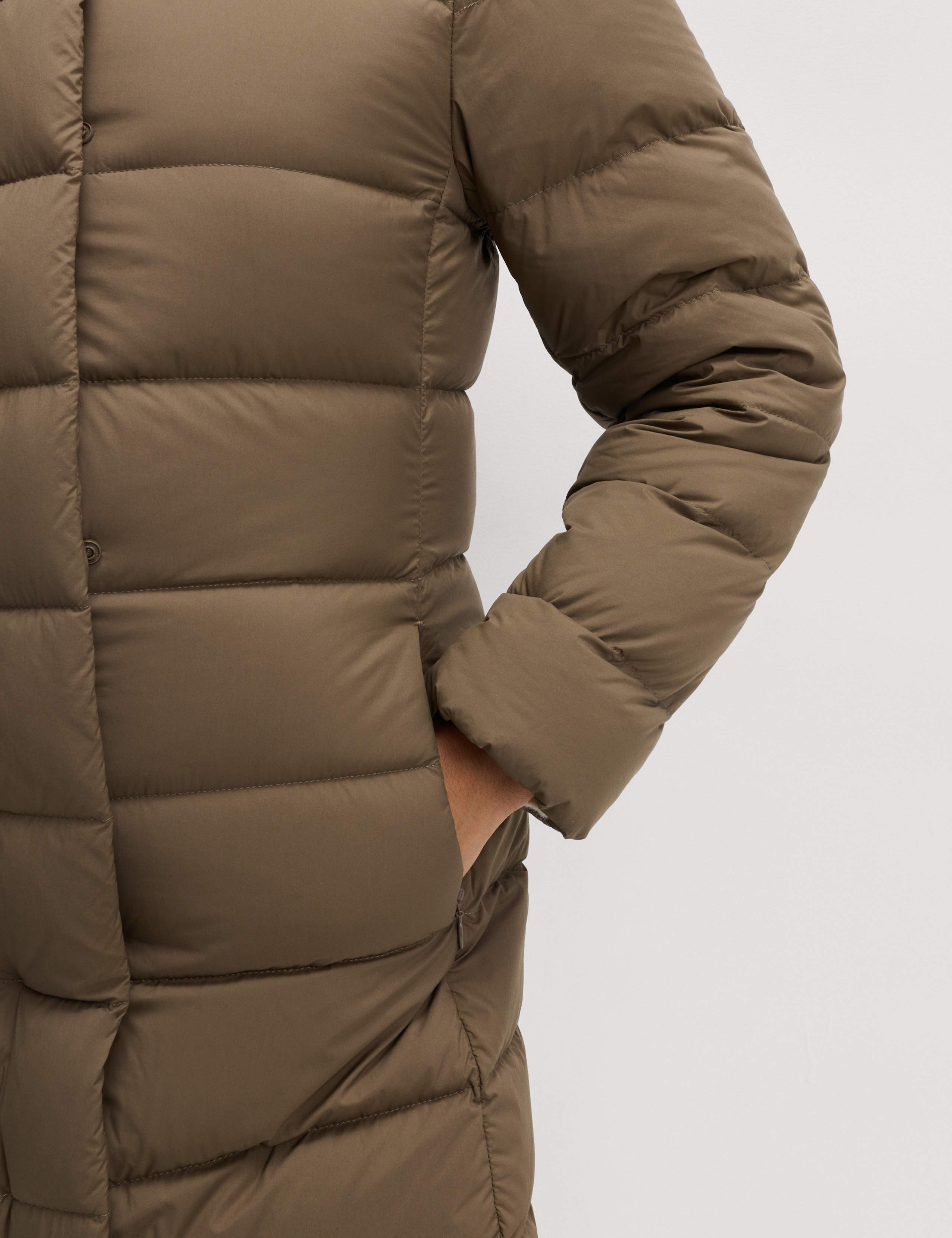 Feather & Down Hooded Duvet Coat 5 of 6