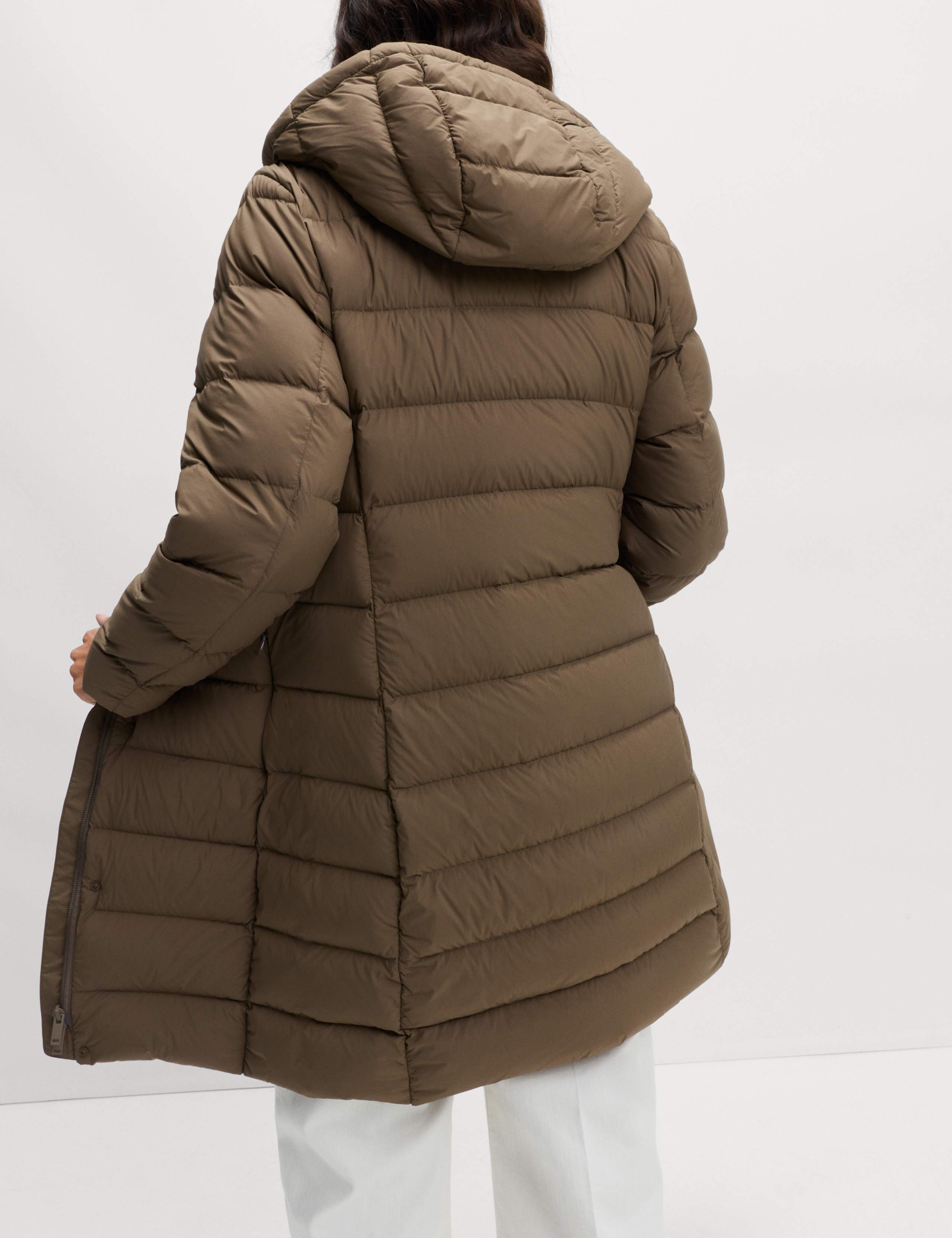 Feather & Down Hooded Duvet Coat 6 of 6