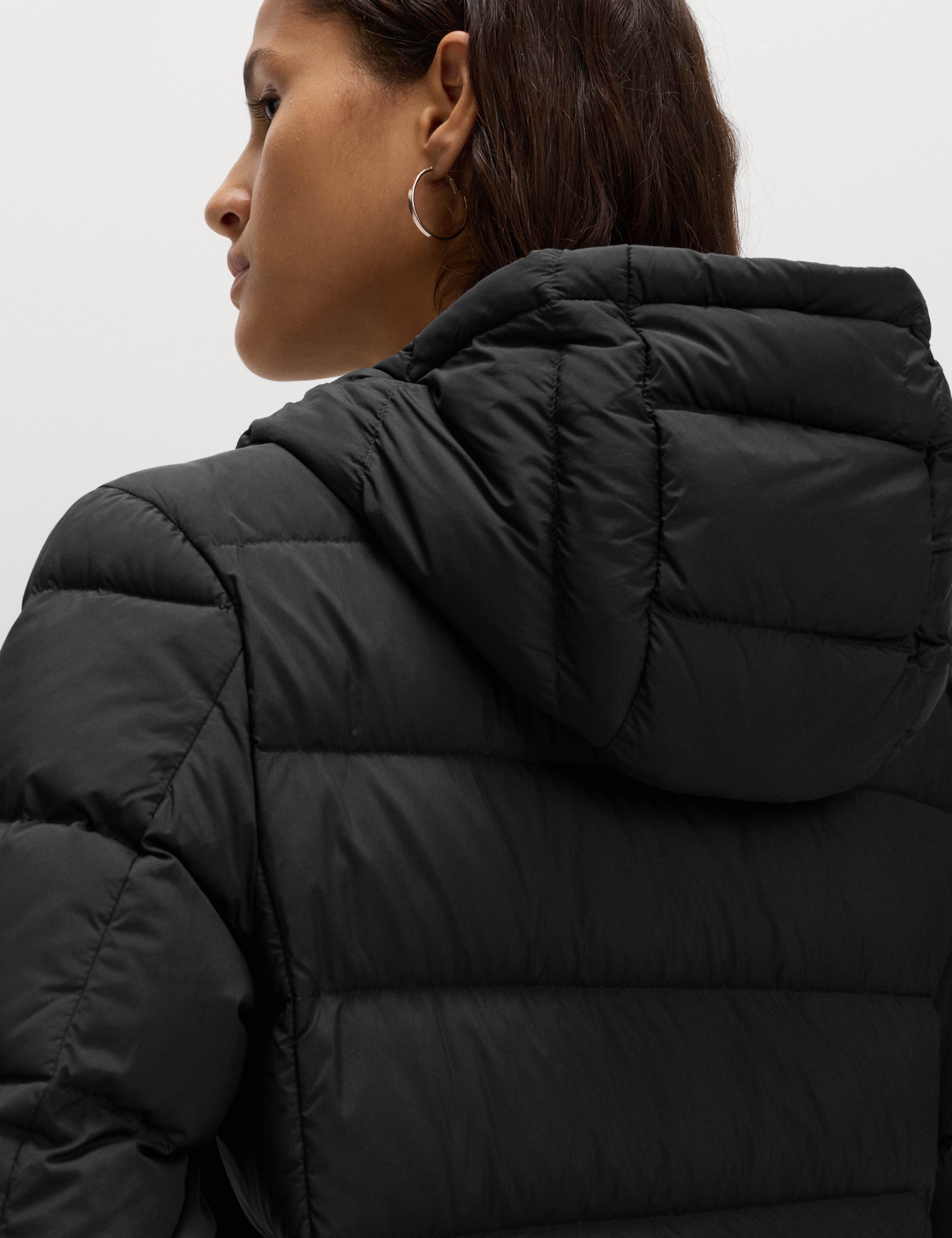 Feather & Down Hooded Duvet Coat 6 of 7