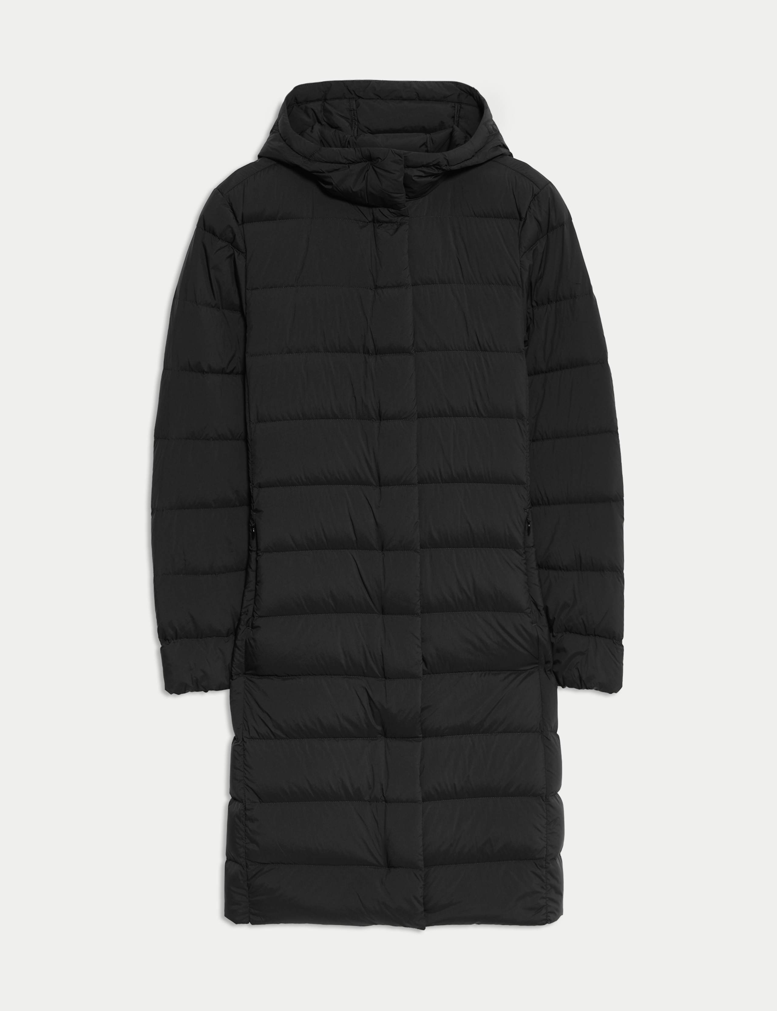 Feather & Down Hooded Duvet Coat 2 of 7