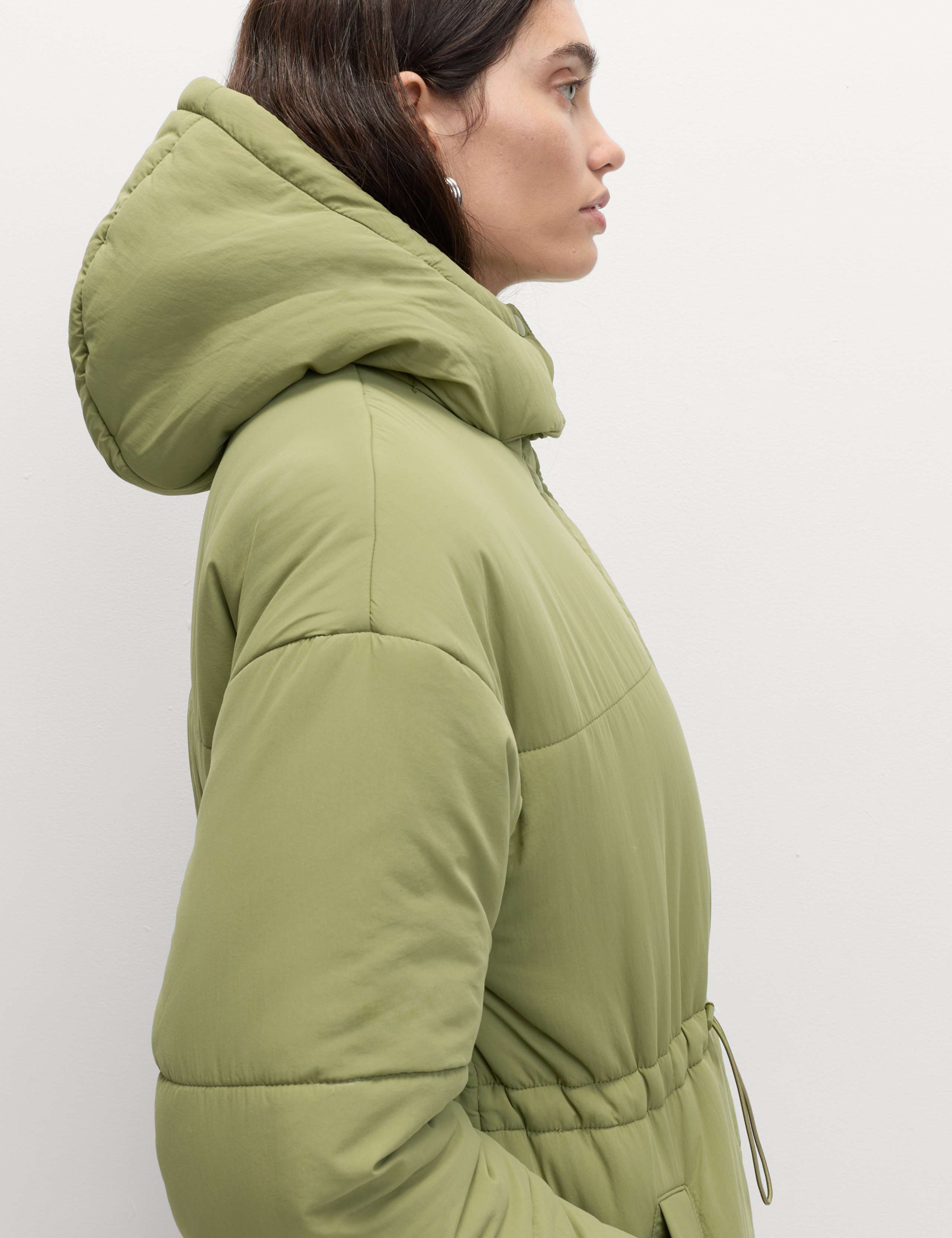 Thermowarmth™ Hooded Longline Puffer Coat 1 of 7