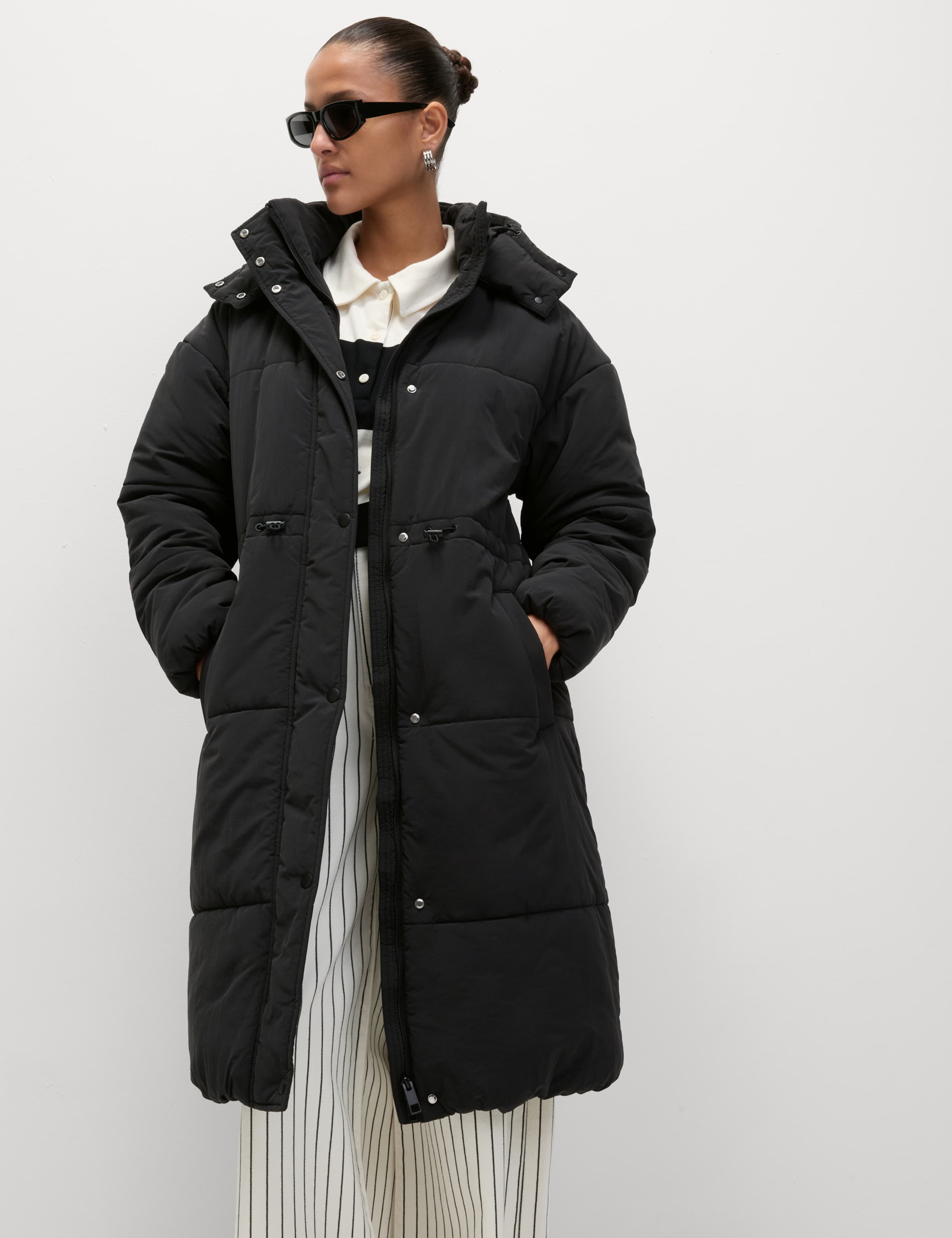 Thermowarmth™ Hooded Longline Puffer Coat 4 of 8