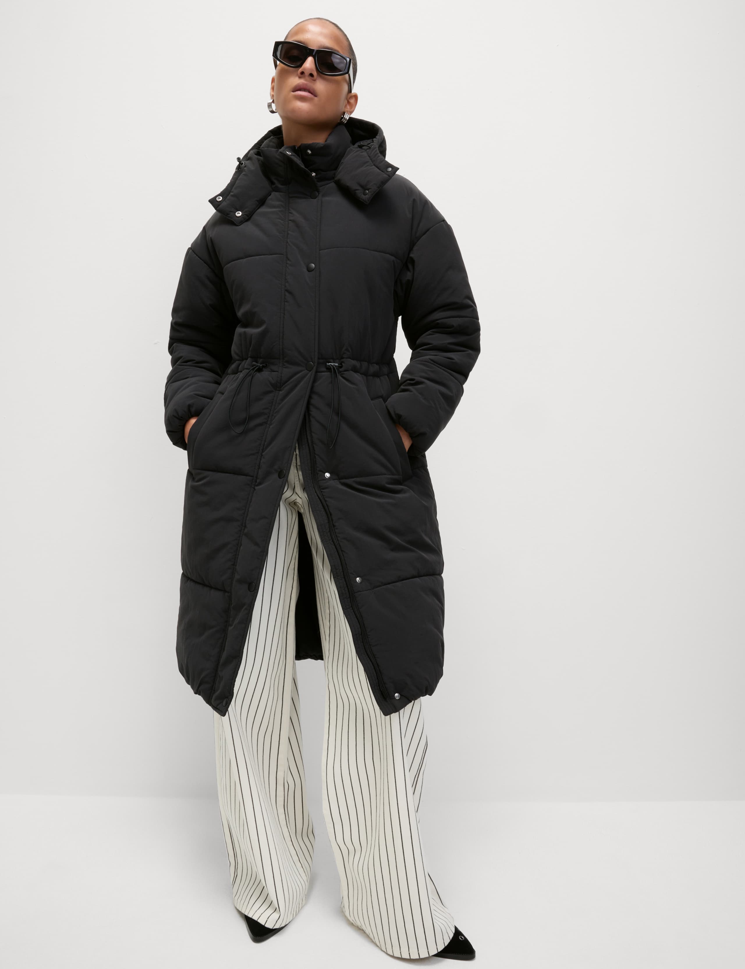 Thermowarmth™ Hooded Longline Puffer Coat 7 of 8