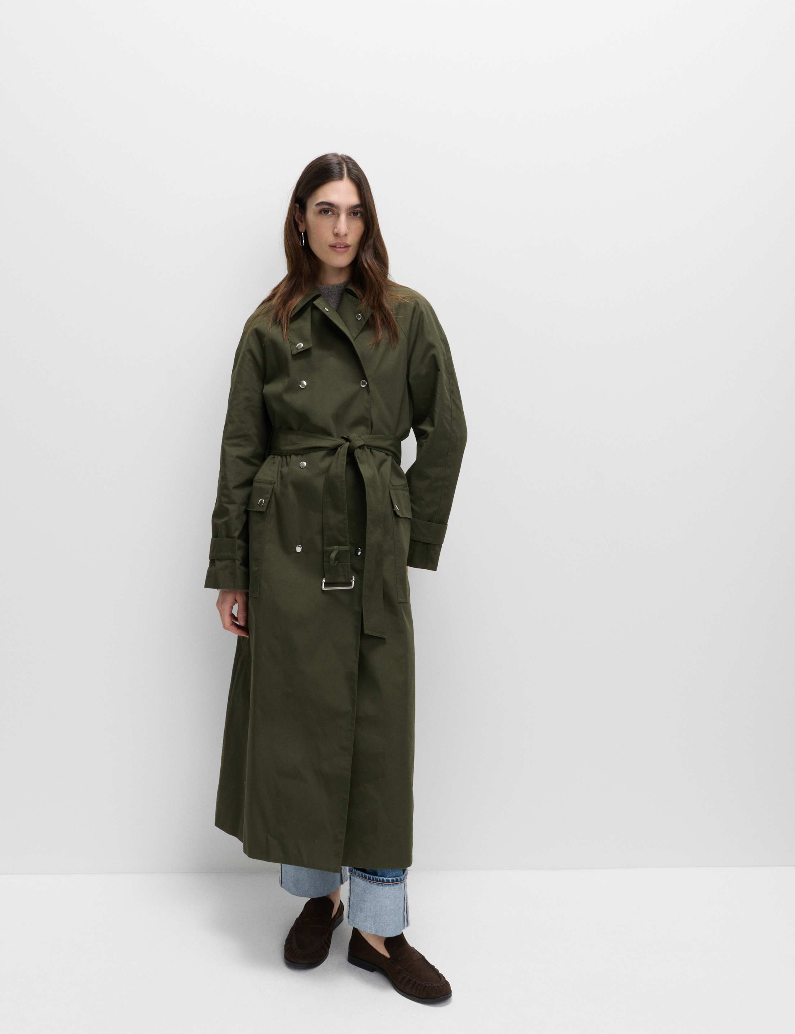 Stormwear™ Collared Utility Trench Coat 6 of 7