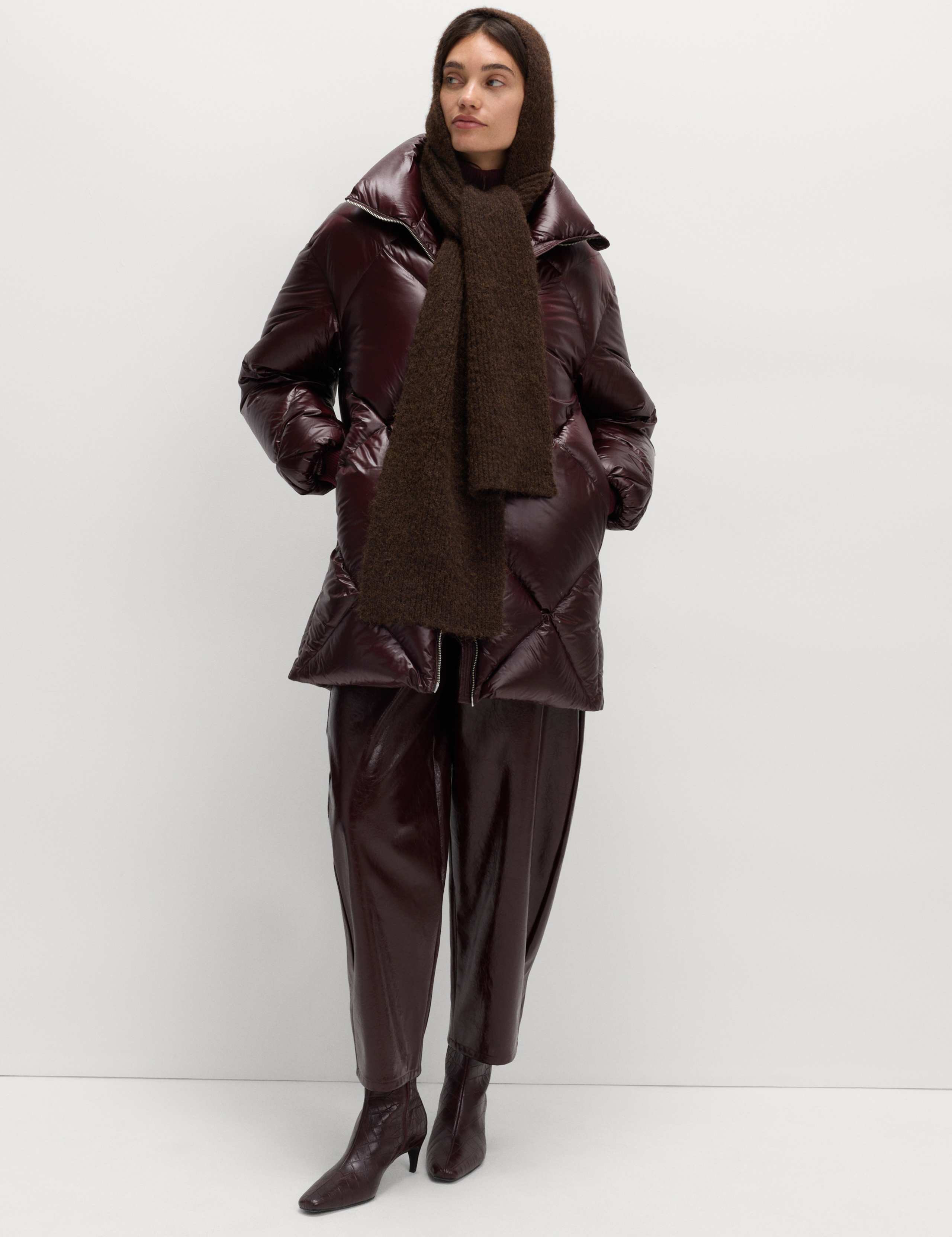 Feather & Down Stormwear™ Diamond Quilted Padded Coat 4 of 6