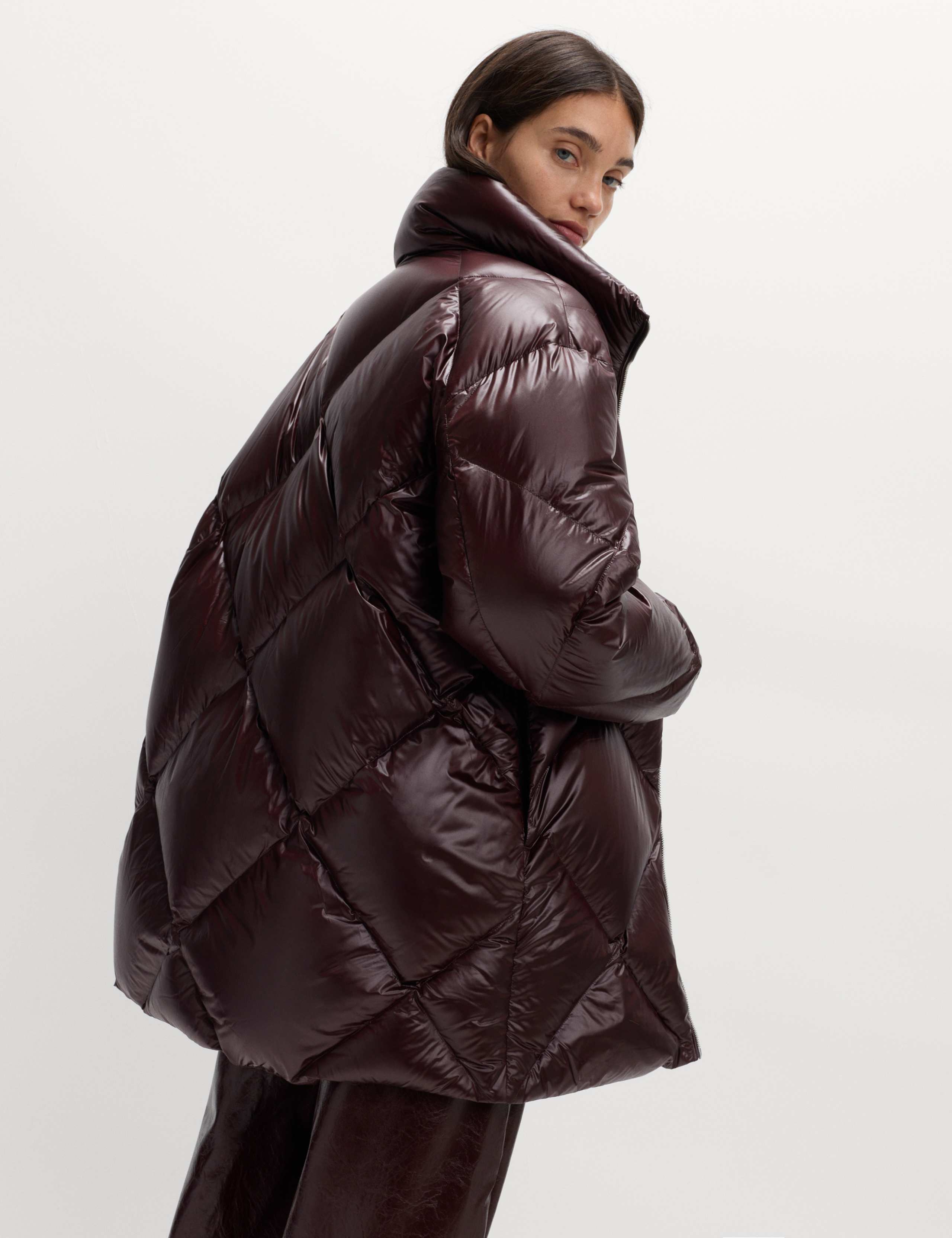 Feather & Down Stormwear™ Diamond Quilted Padded Coat 5 of 6