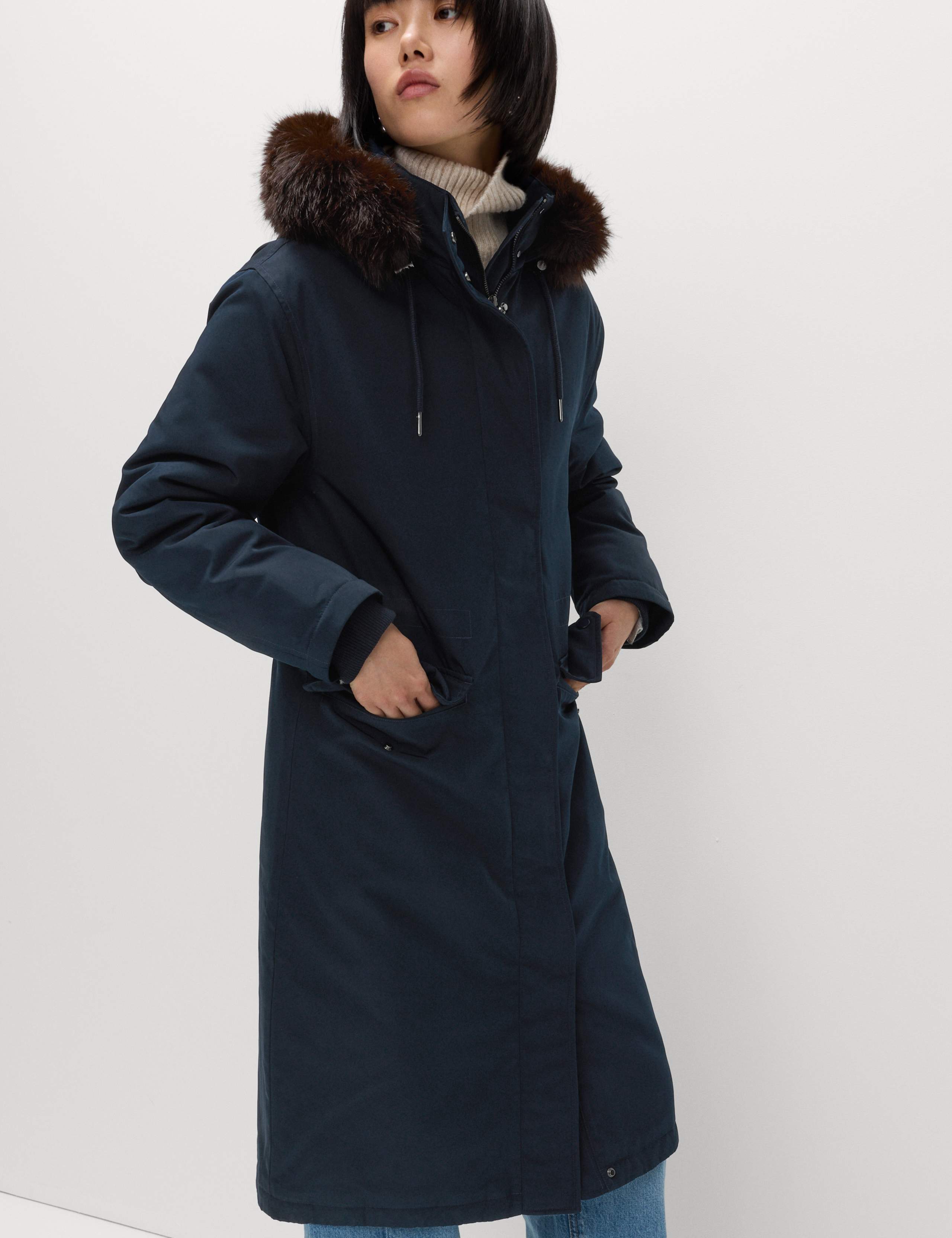 Technical Stormwear™ Hooded Longline Parka Coat 6 of 6