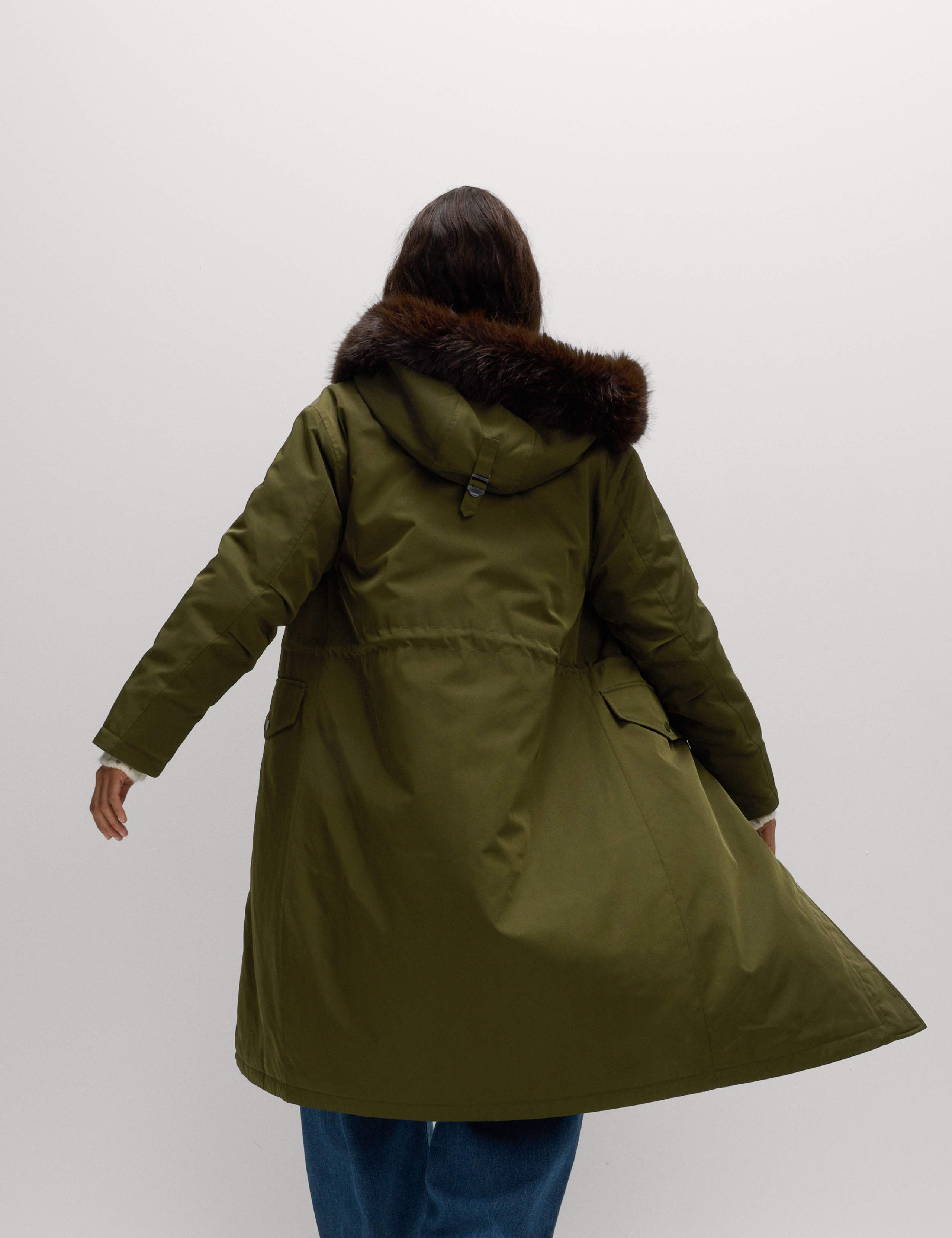 Technical Stormwear™ Hooded Longline Parka Coat 6 of 6