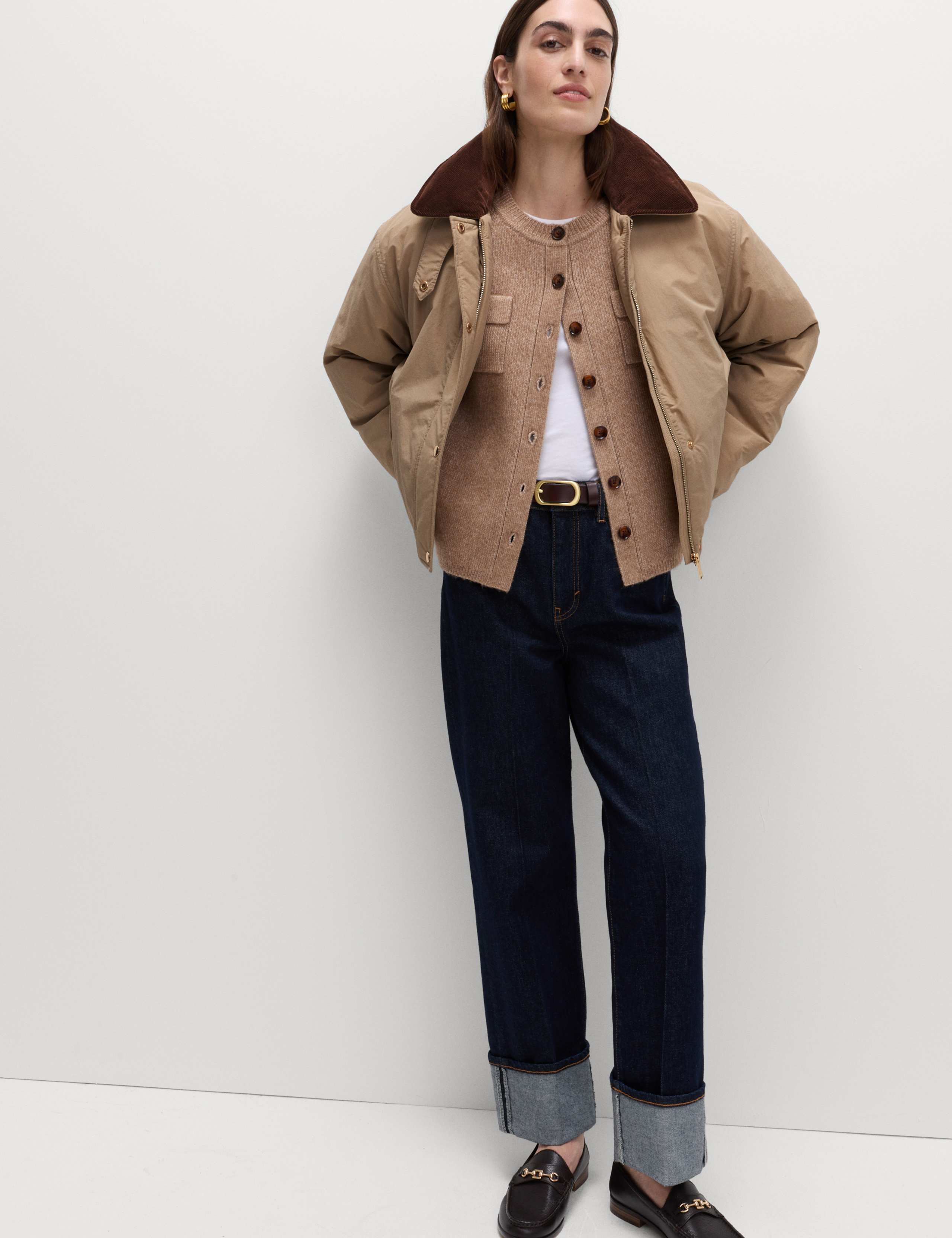 Cotton Blend Thermowarmth™ Puffer Jacket 3 of 7