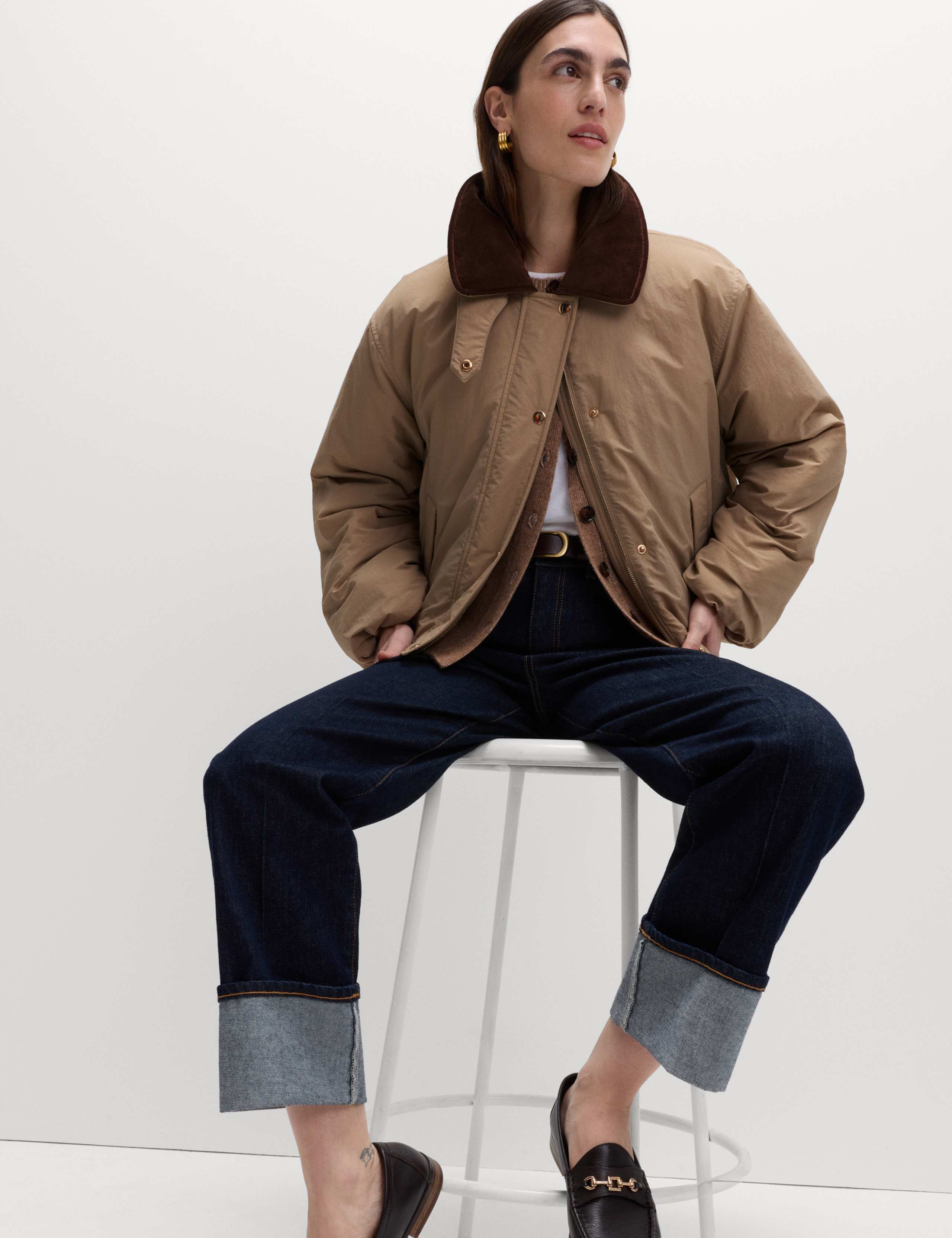 Cotton Blend Thermowarmth™ Puffer Jacket 7 of 7