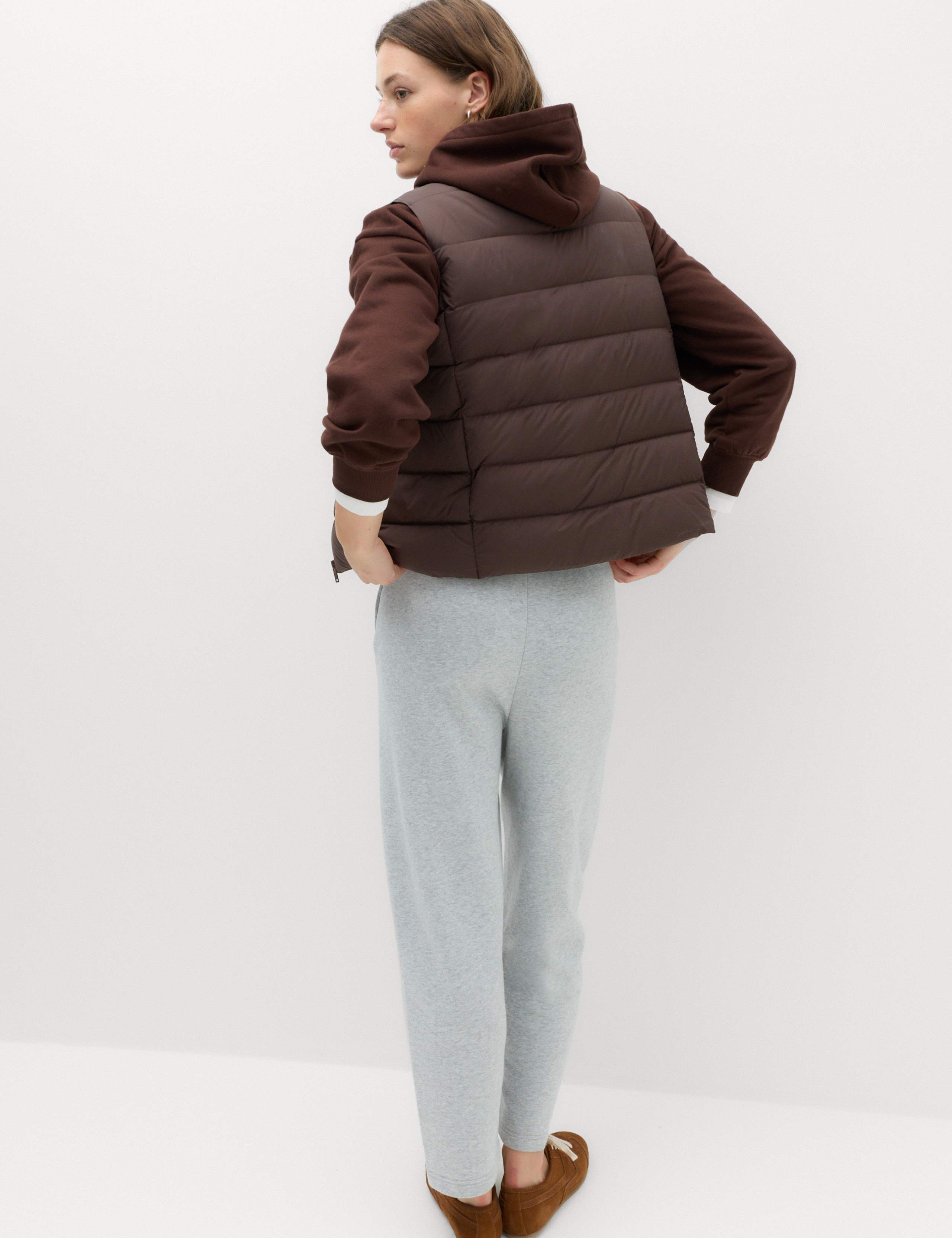 Padded Feather and Down Gilet 3 of 5
