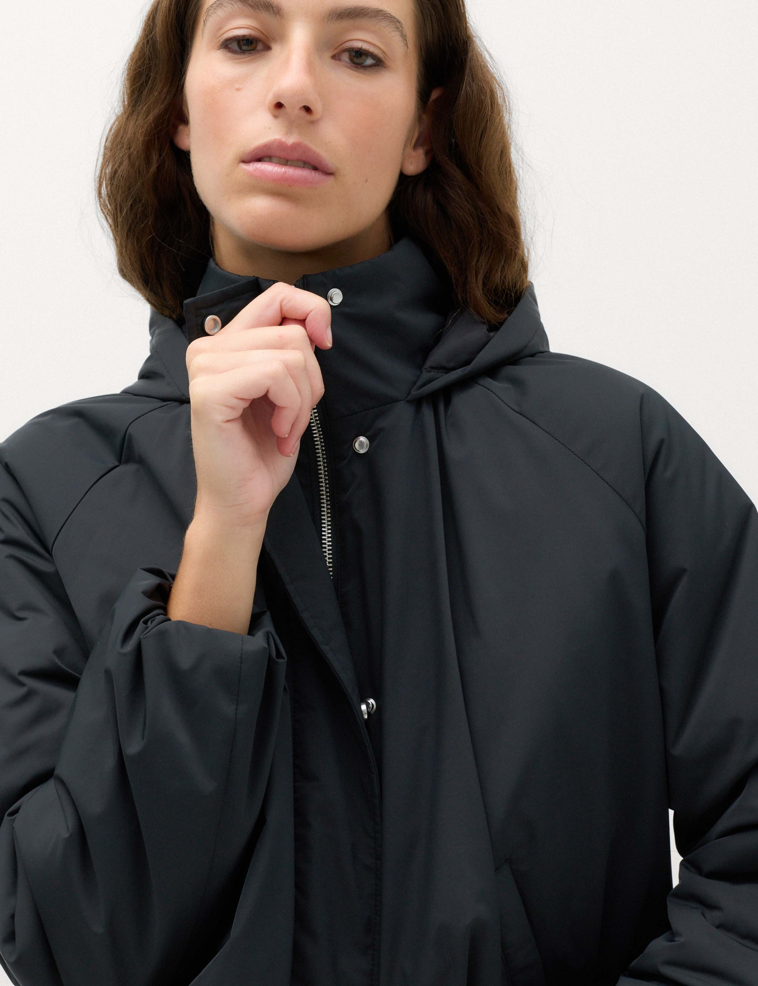 Hooded Tech Bomber Jacket 5 of 6