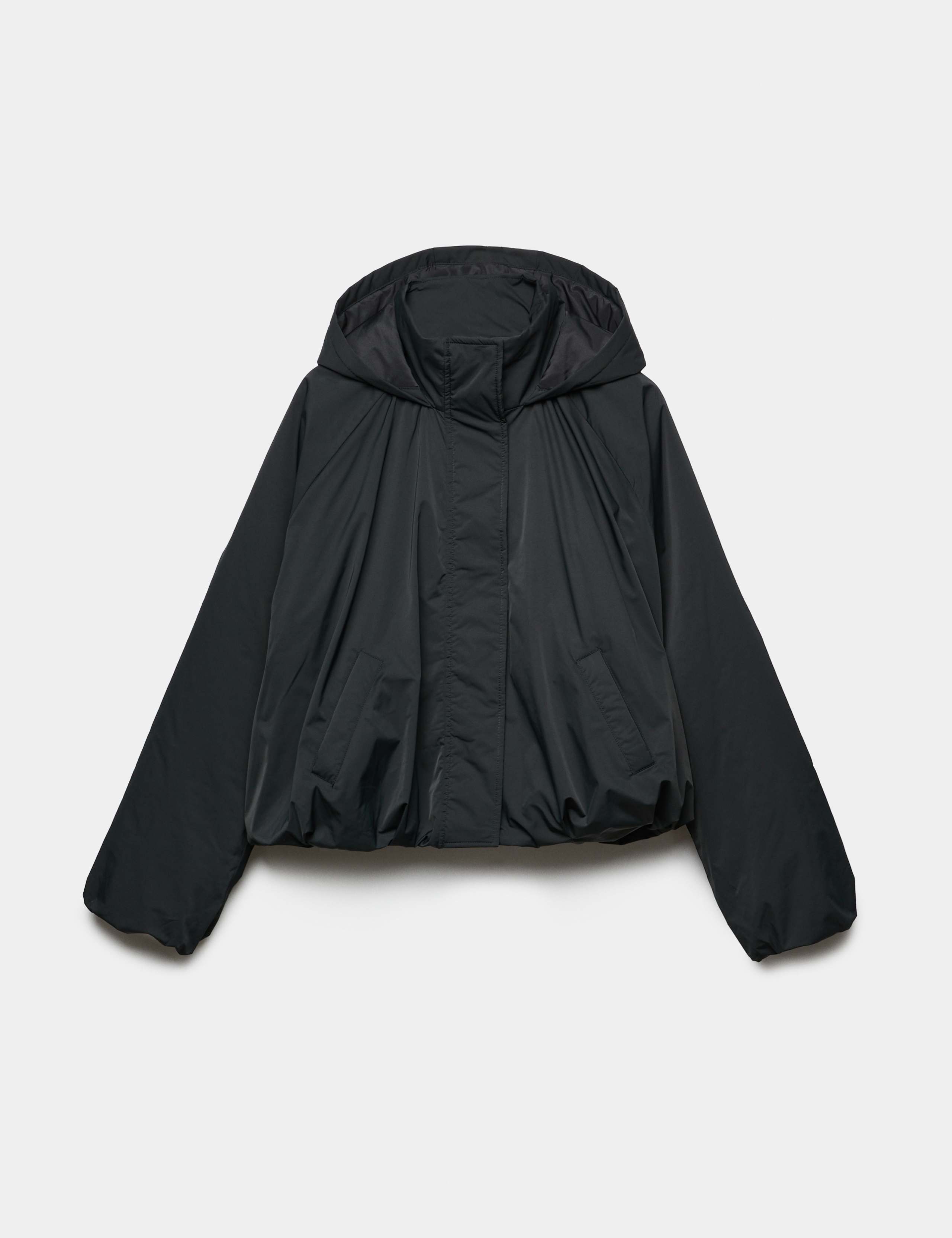 Hooded Tech Bomber Jacket 2 of 6