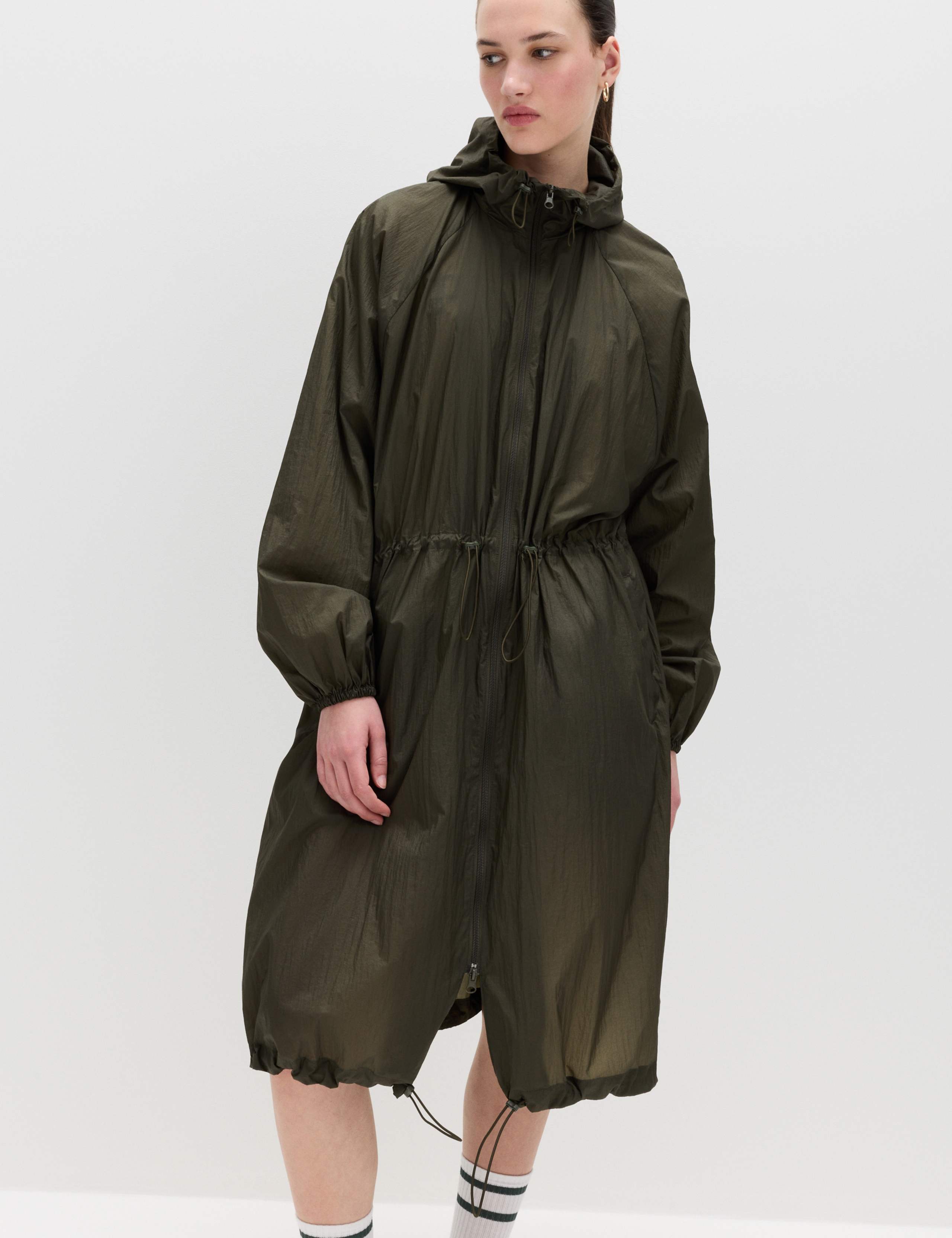 Stormwear™ Hooded Packaway Raincoat 1 of 6