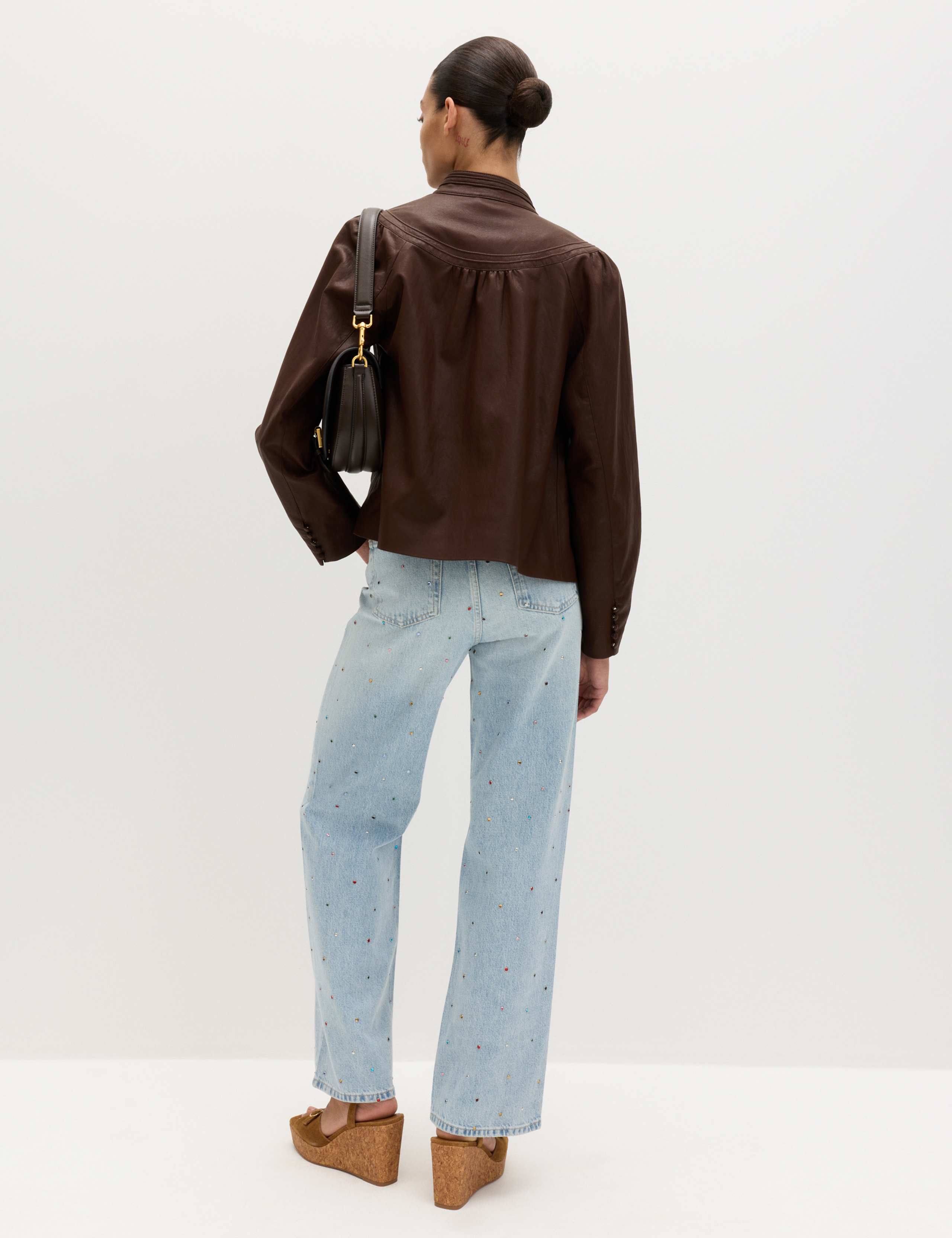 Faux Leather Jacket 3 of 8