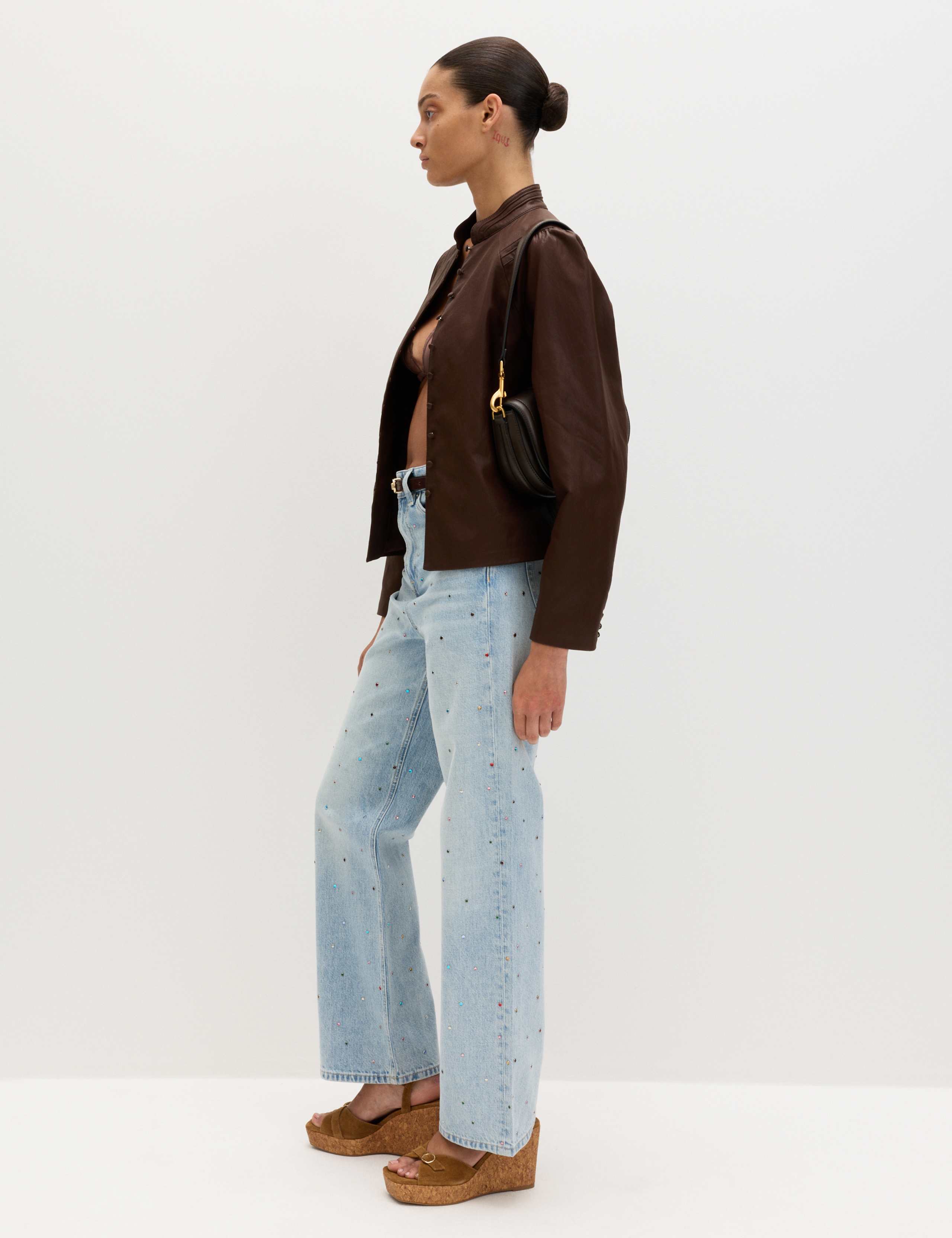 Faux Leather Jacket 5 of 8