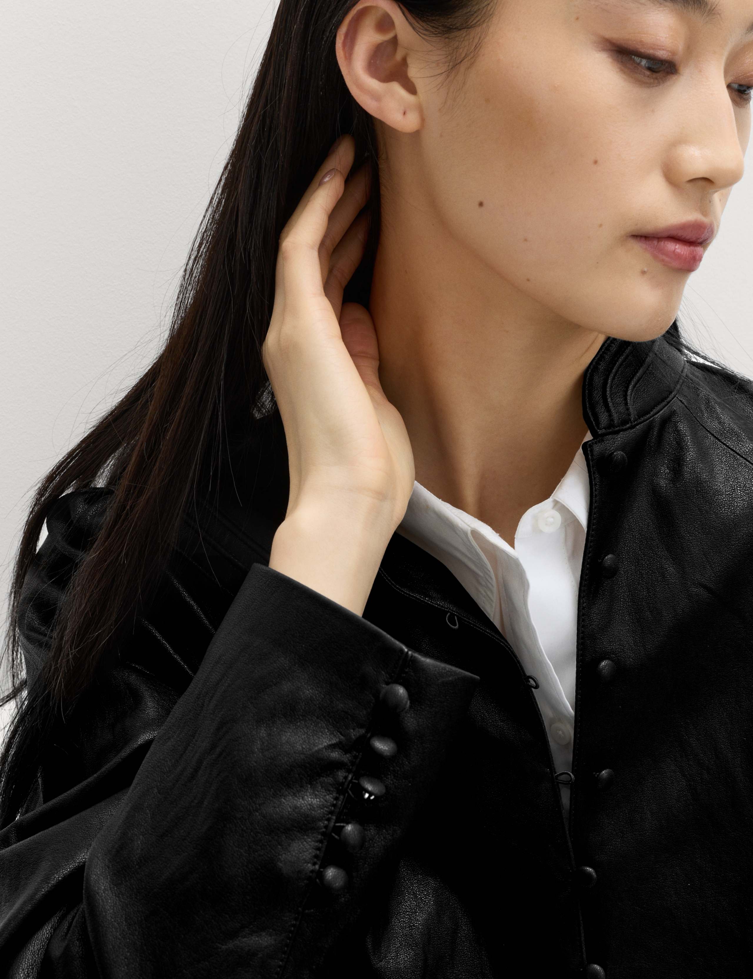 Faux Leather Victorian Style Jacket 5 of 5