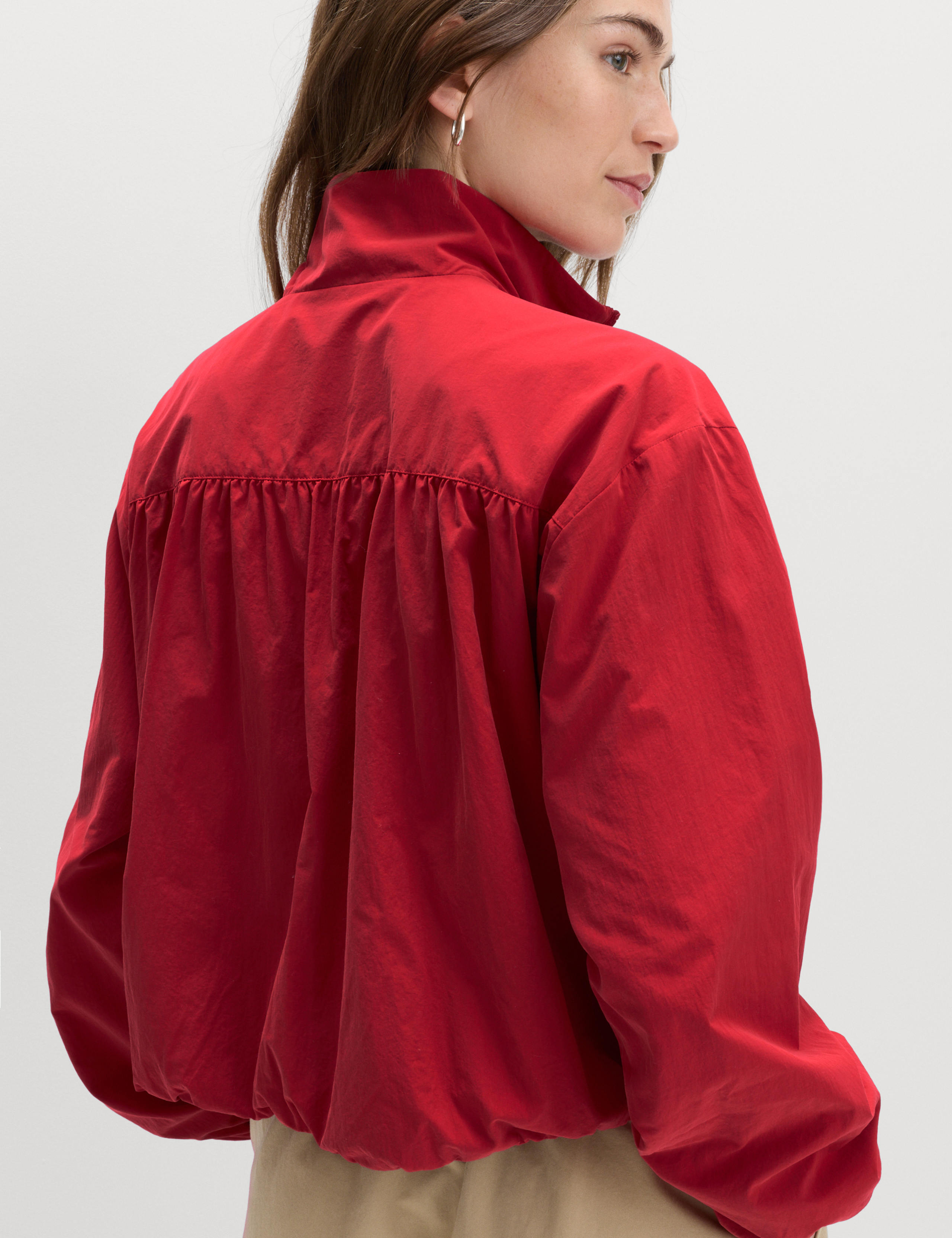 Stormwear™ Lightweight Funnel Neck Gathered Jacket 4 of 7