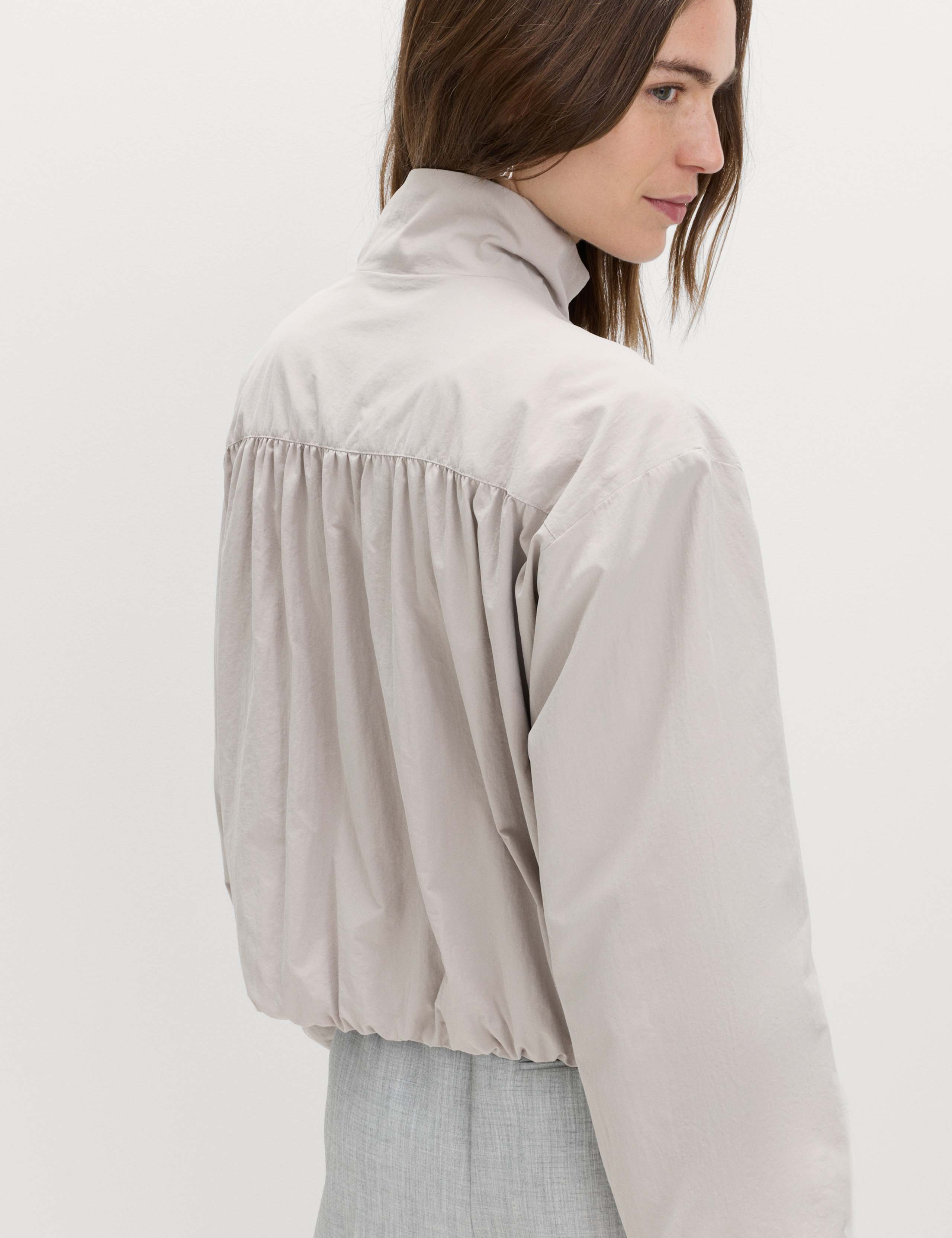 Stormwear™ Lightweight Funnel Neck Gathered Jacket 4 of 7