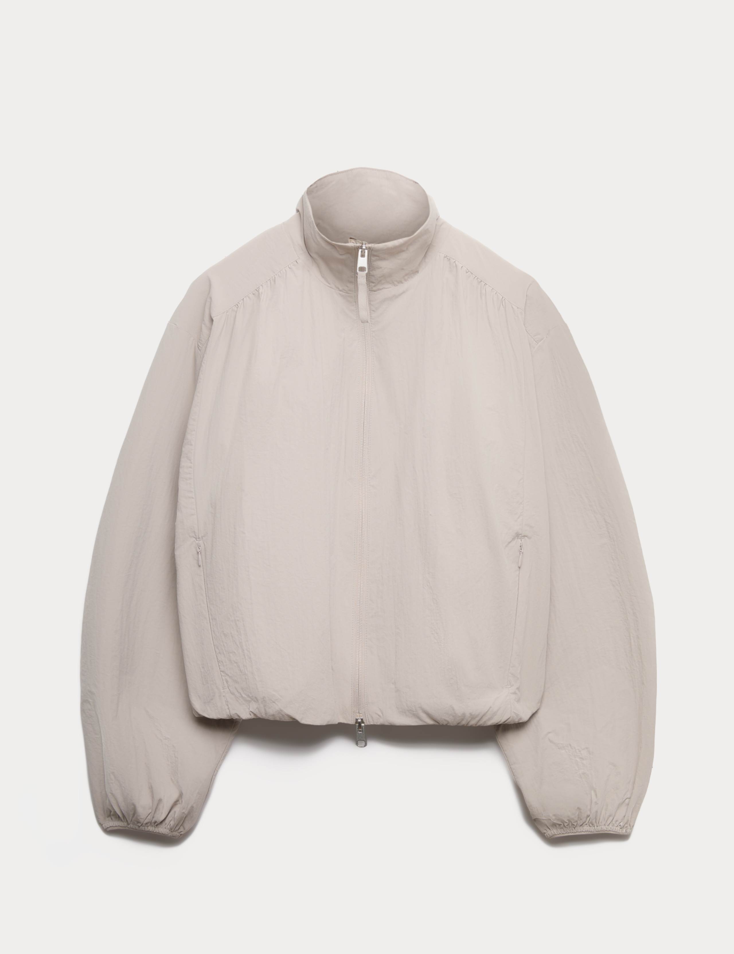 Stormwear™ Lightweight Funnel Neck Gathered Jacket 2 of 7