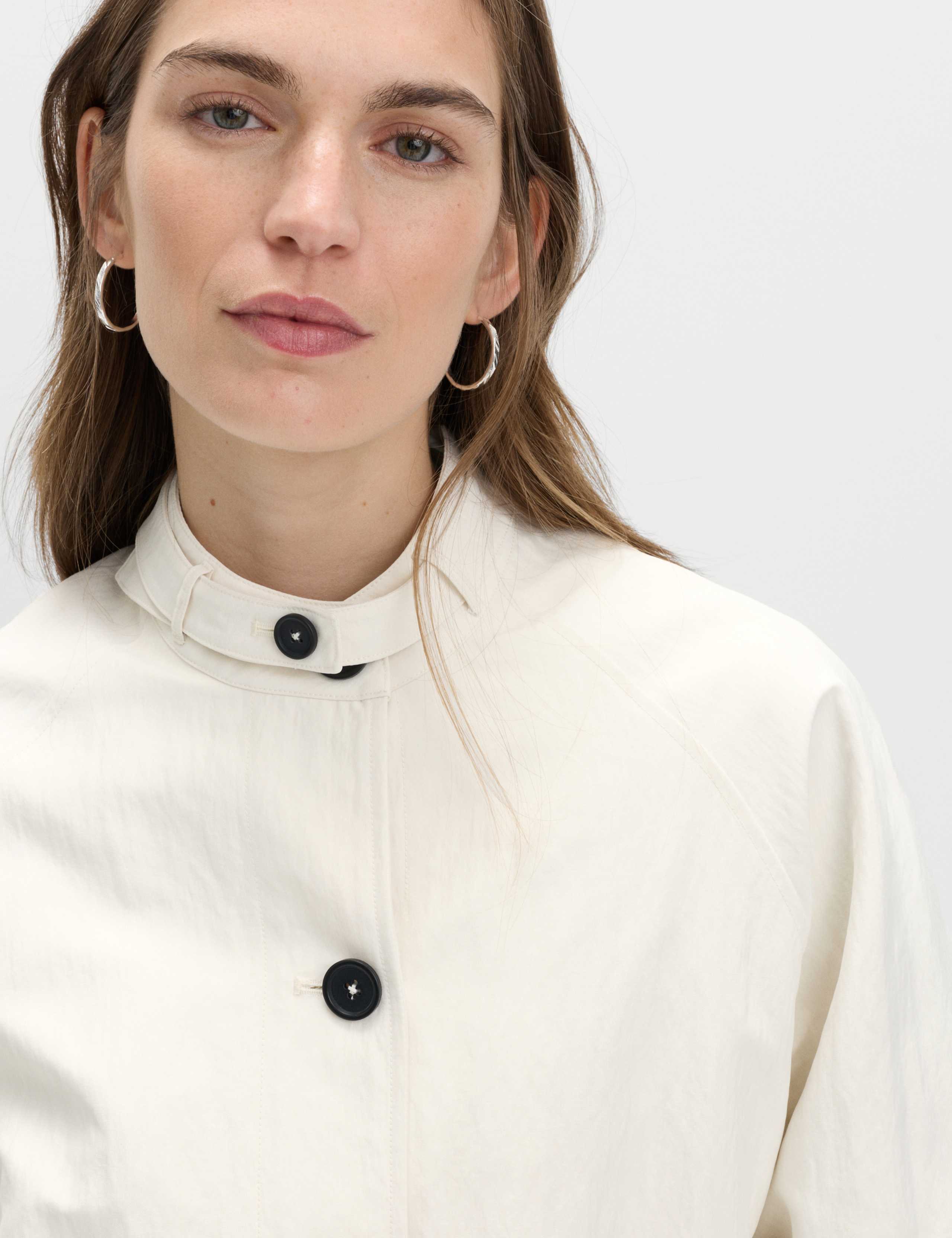 Washed Satin Look Bomber Jacket 3 of 6