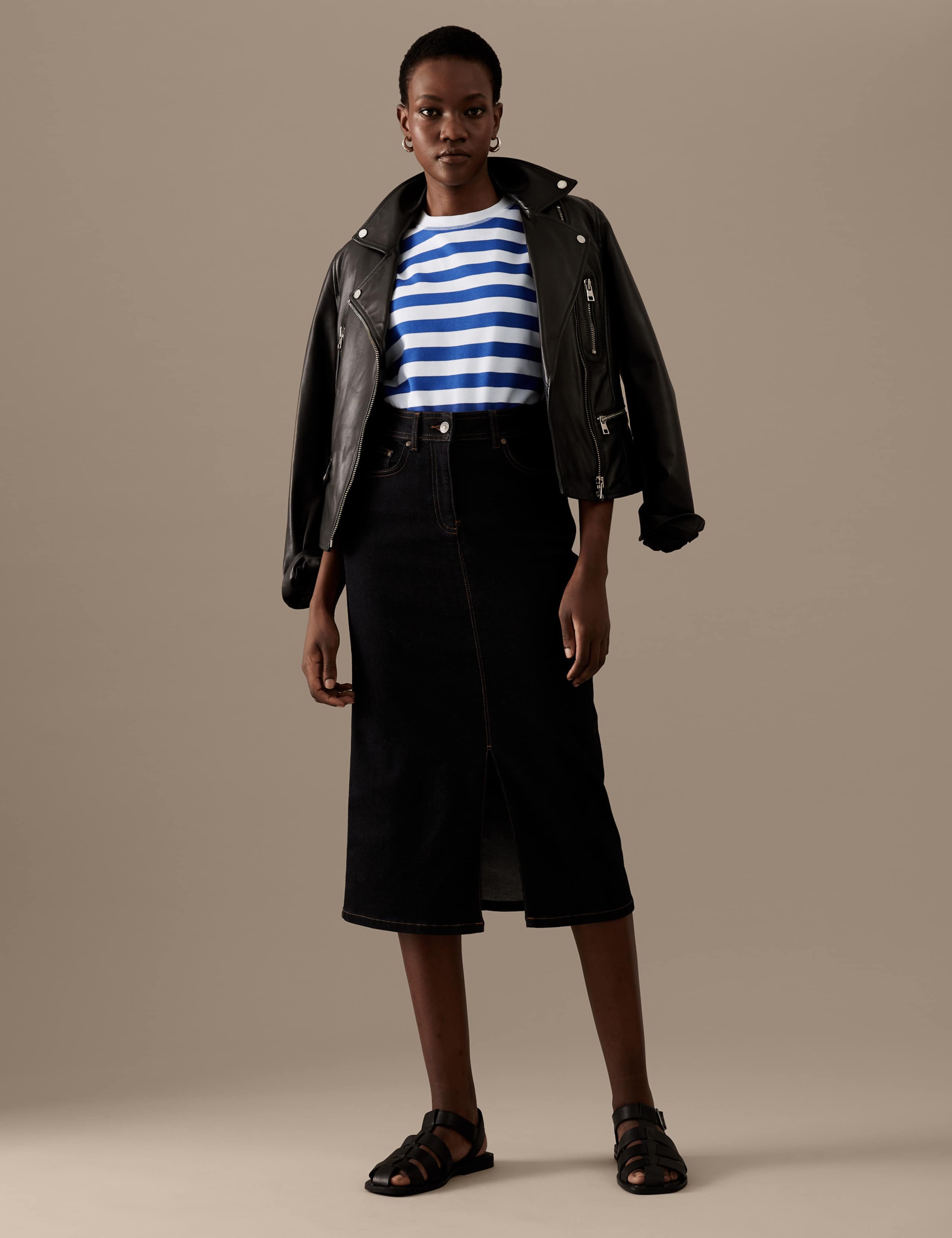 Cotton Rich Striped T-Shirt 3 of 6