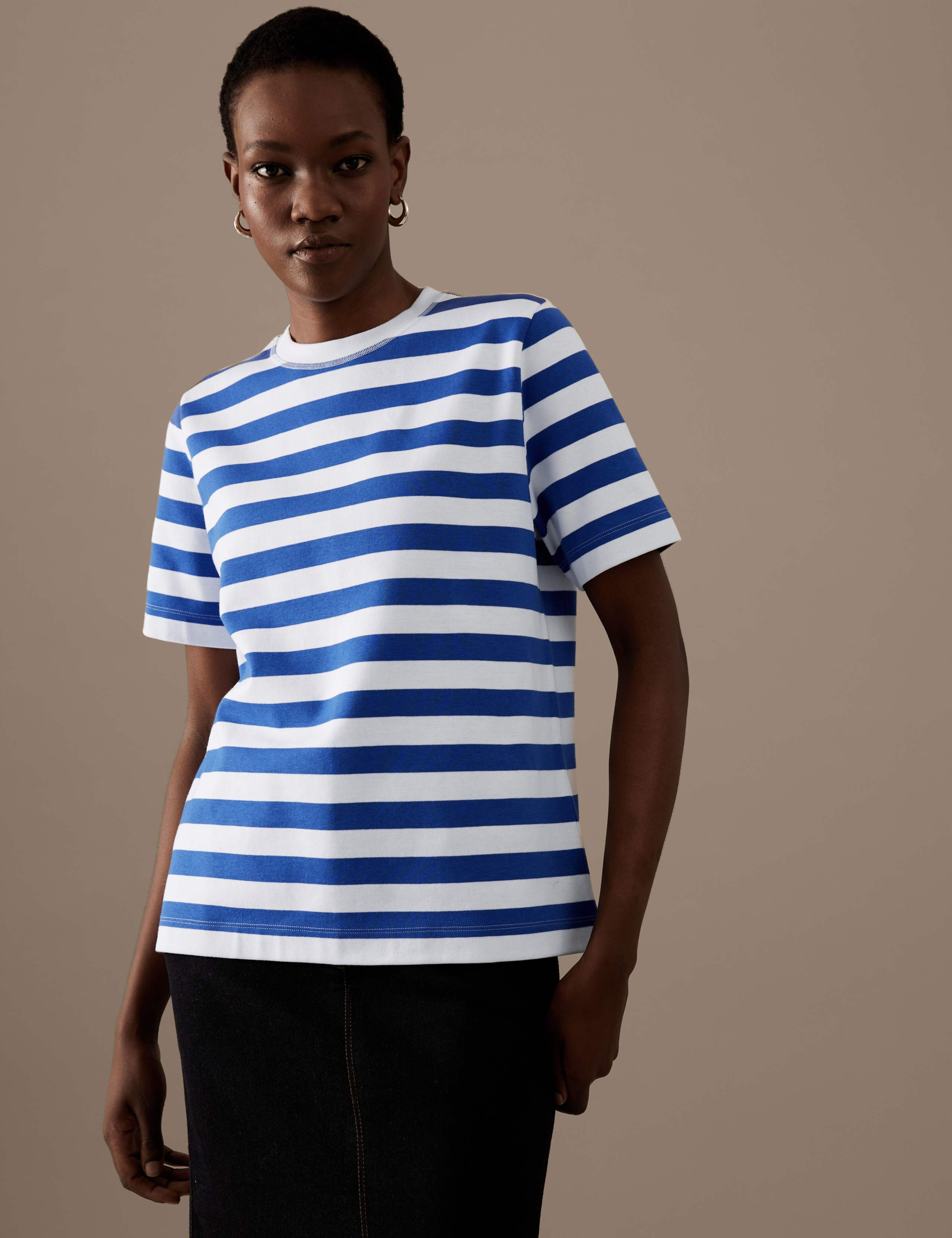 Cotton Rich Striped T-Shirt 4 of 6