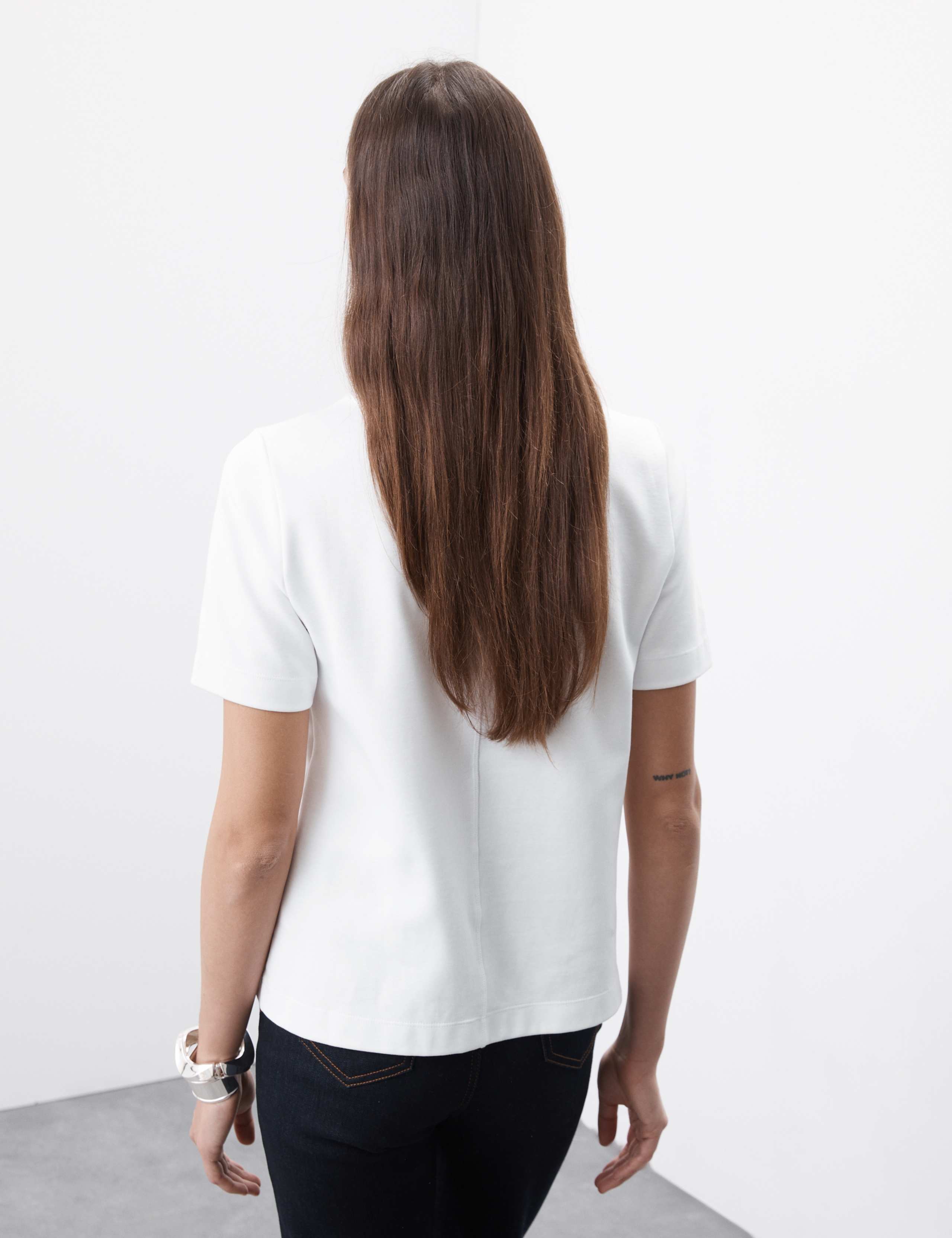 Cotton Rich Crew Neck T-Shirt 7 of 7