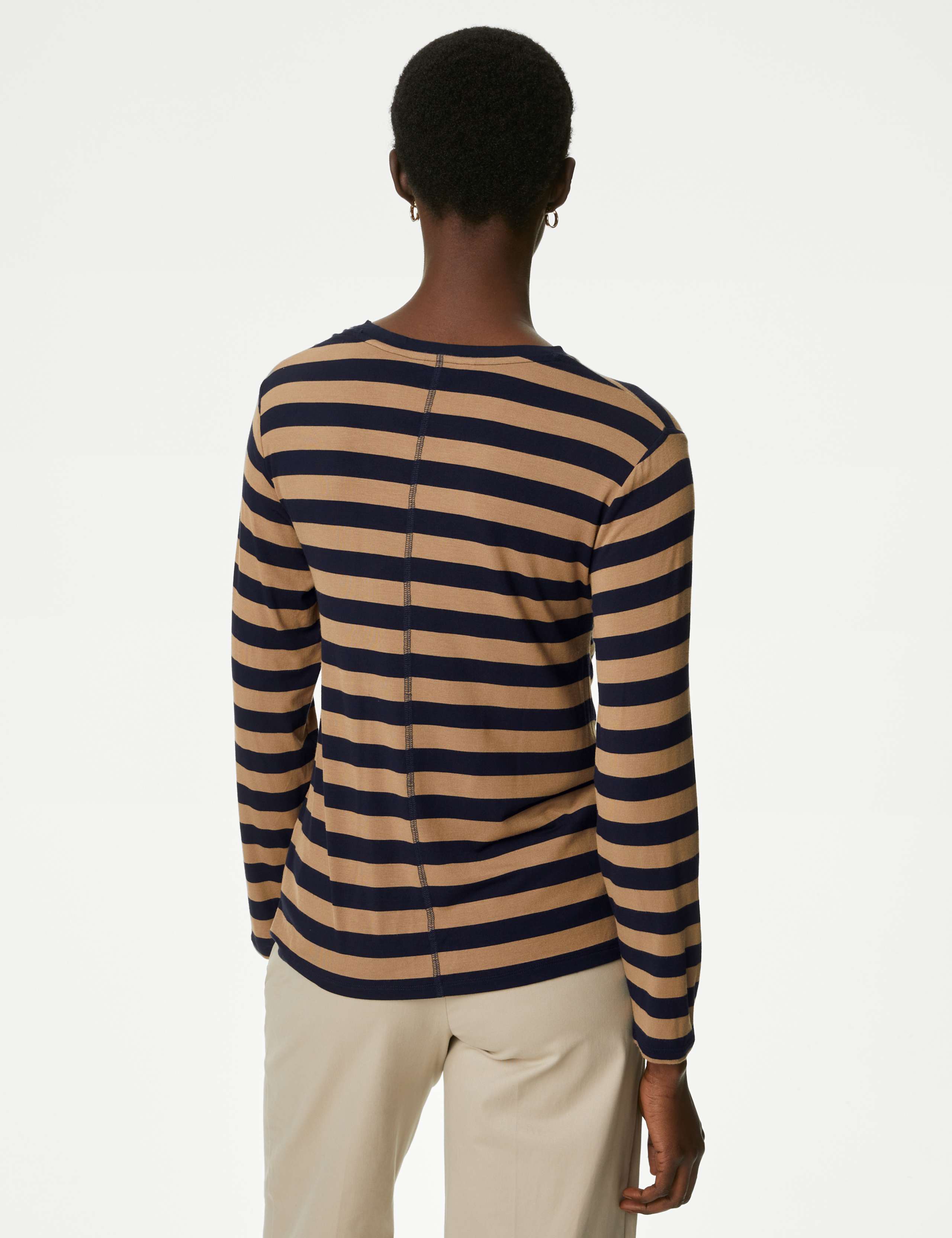 Jersey Striped Top 5 of 5
