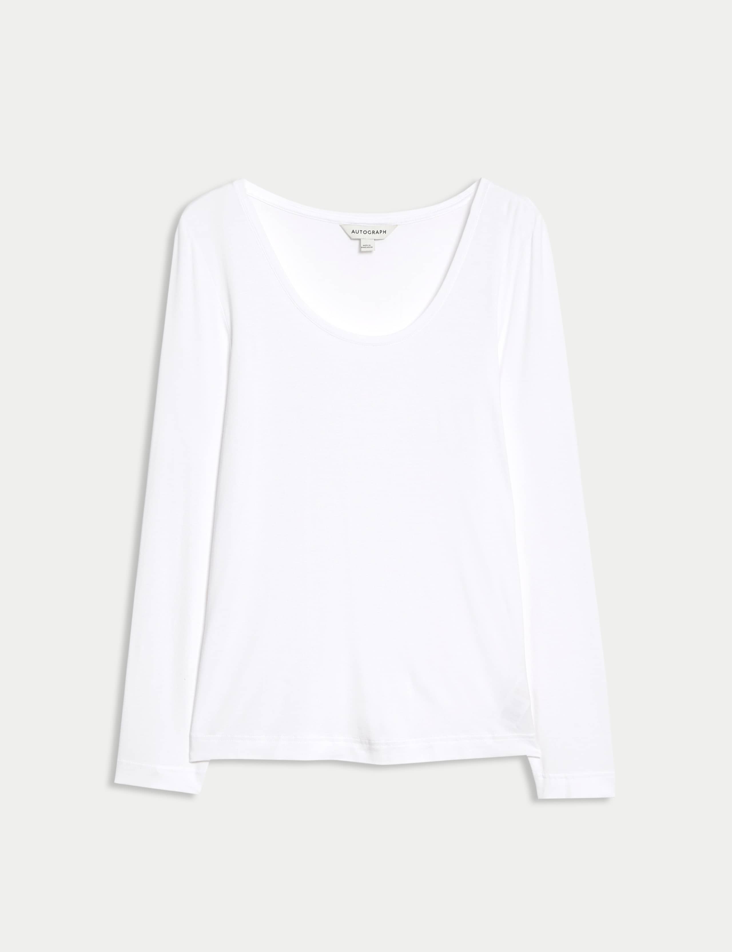 Jersey Scoop Neck Top 2 of 5