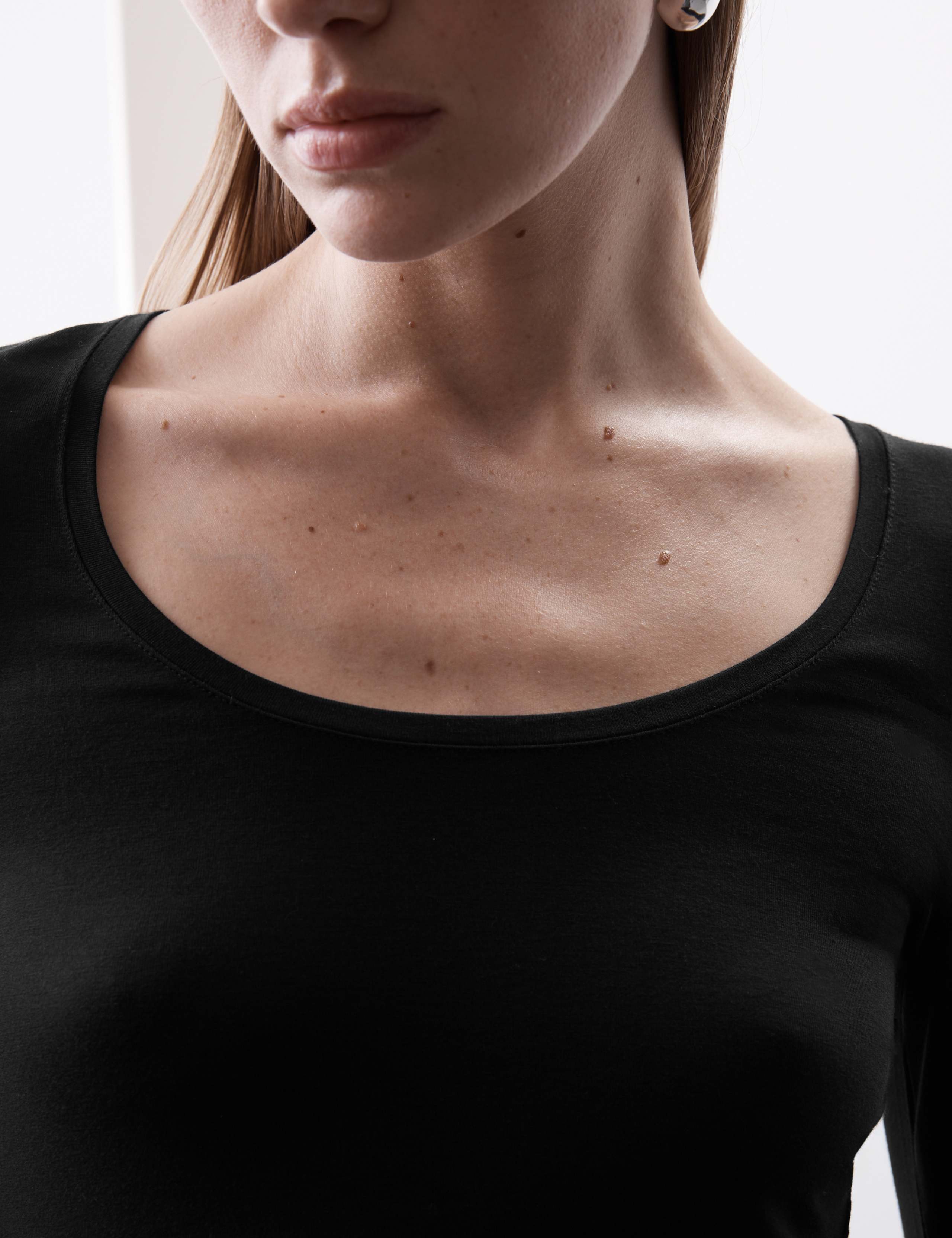 Jersey Scoop Neck Top 3 of 6